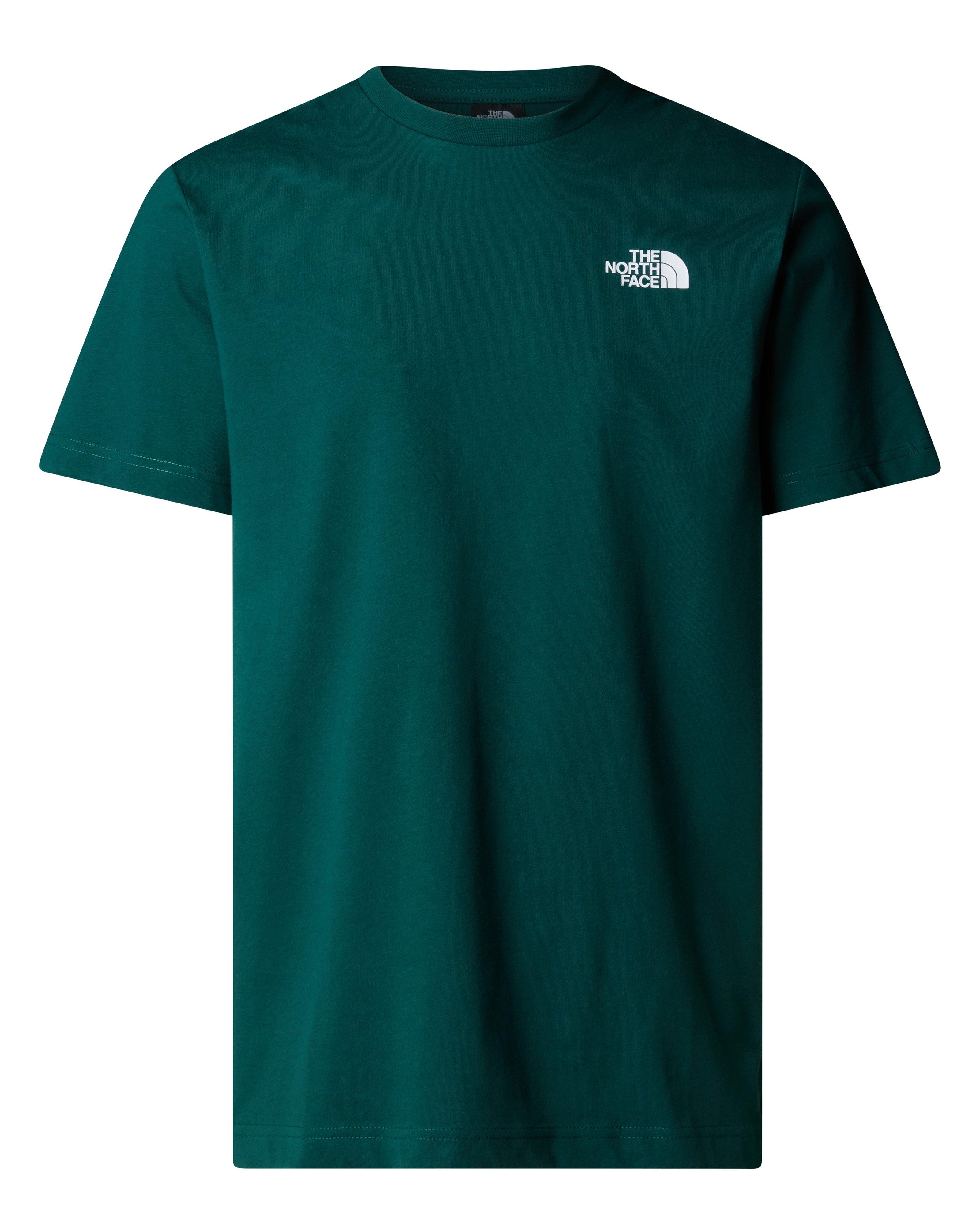 The North Face Men’s BOX CELEBRATION Short Sleeve T-Shirt  -  Green