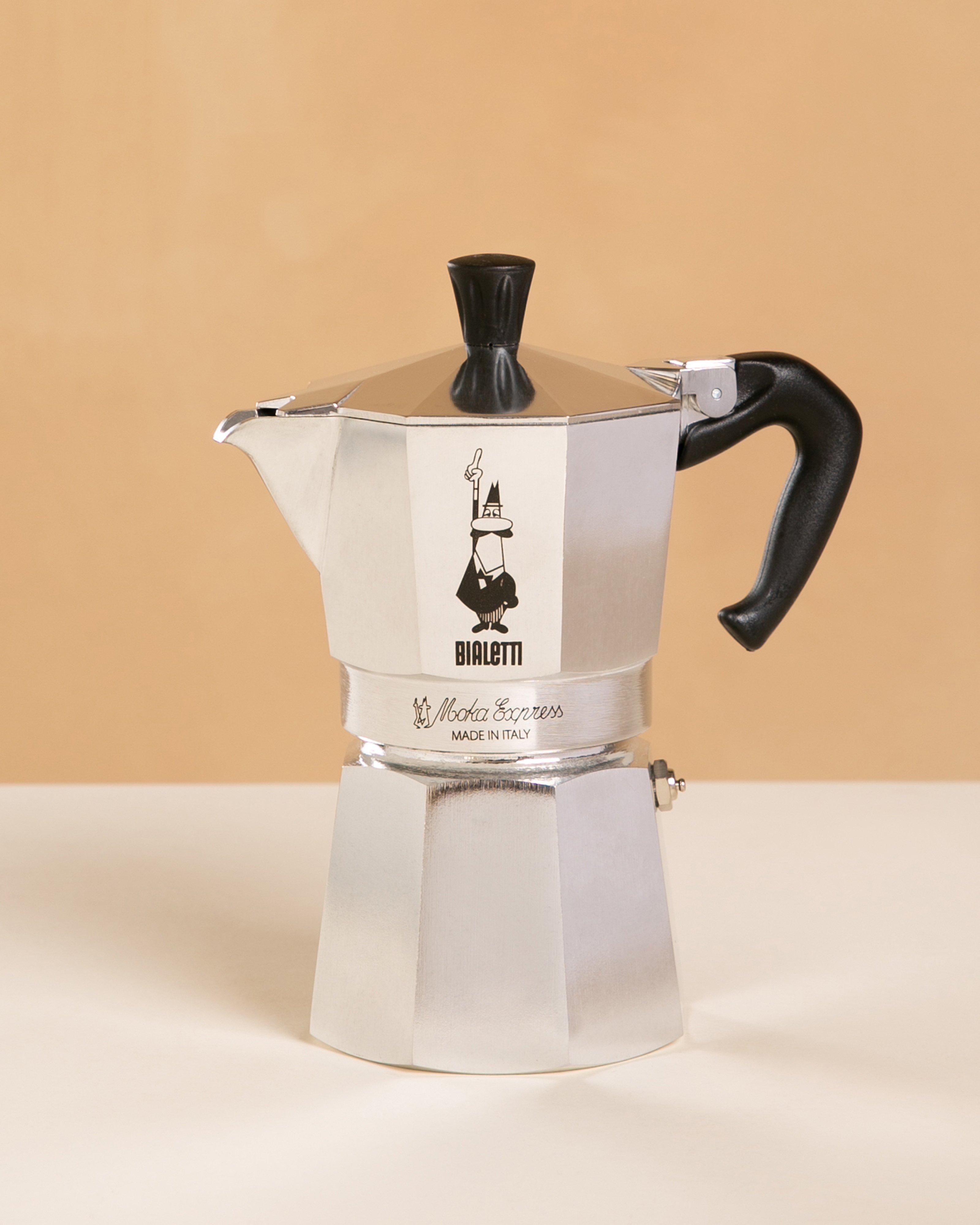  Bialetti Moka Express - 4 Cup -  Silver