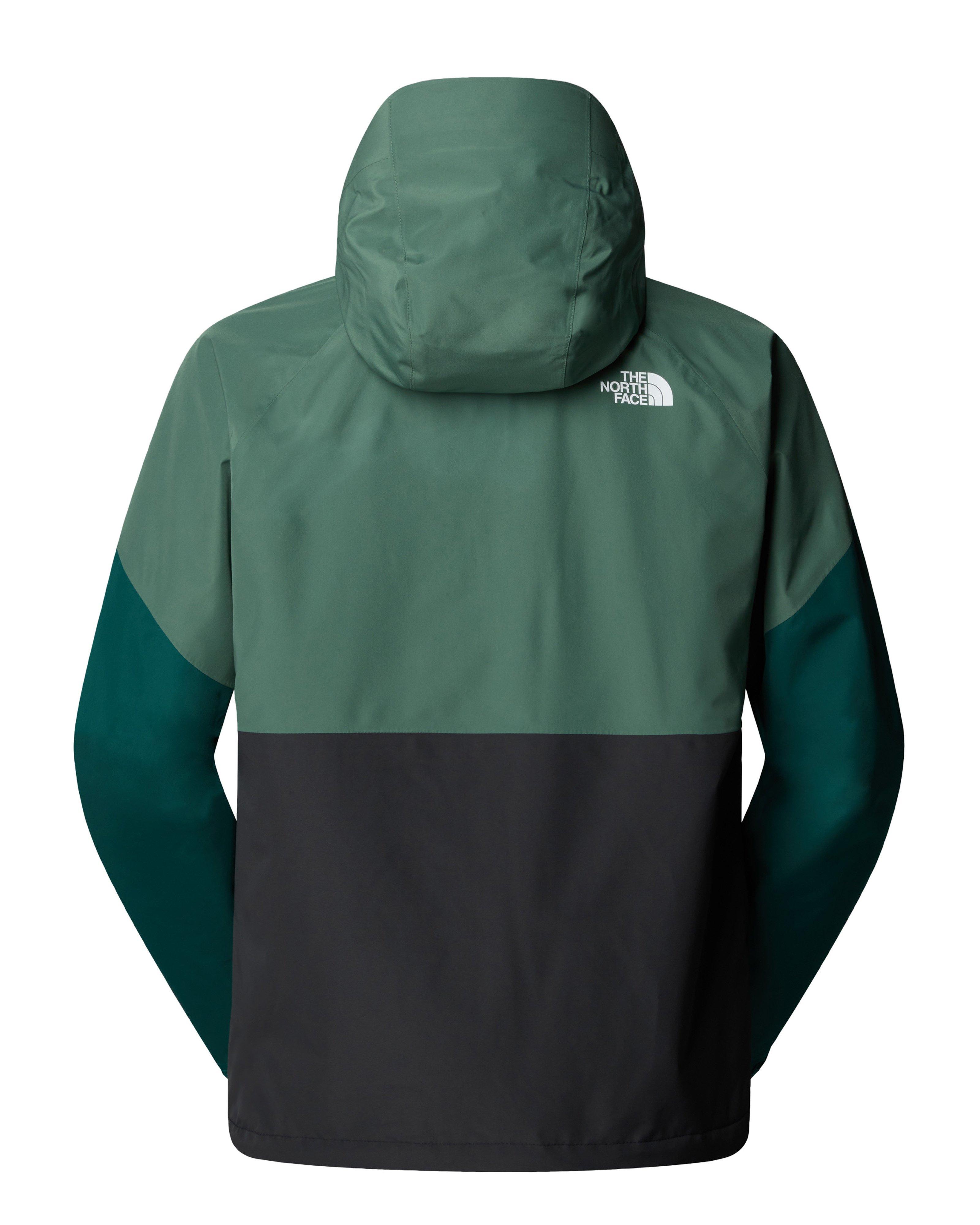 The North Face Men’s LIGHTNING ZIP-IN  Rain JACKET  -  Green