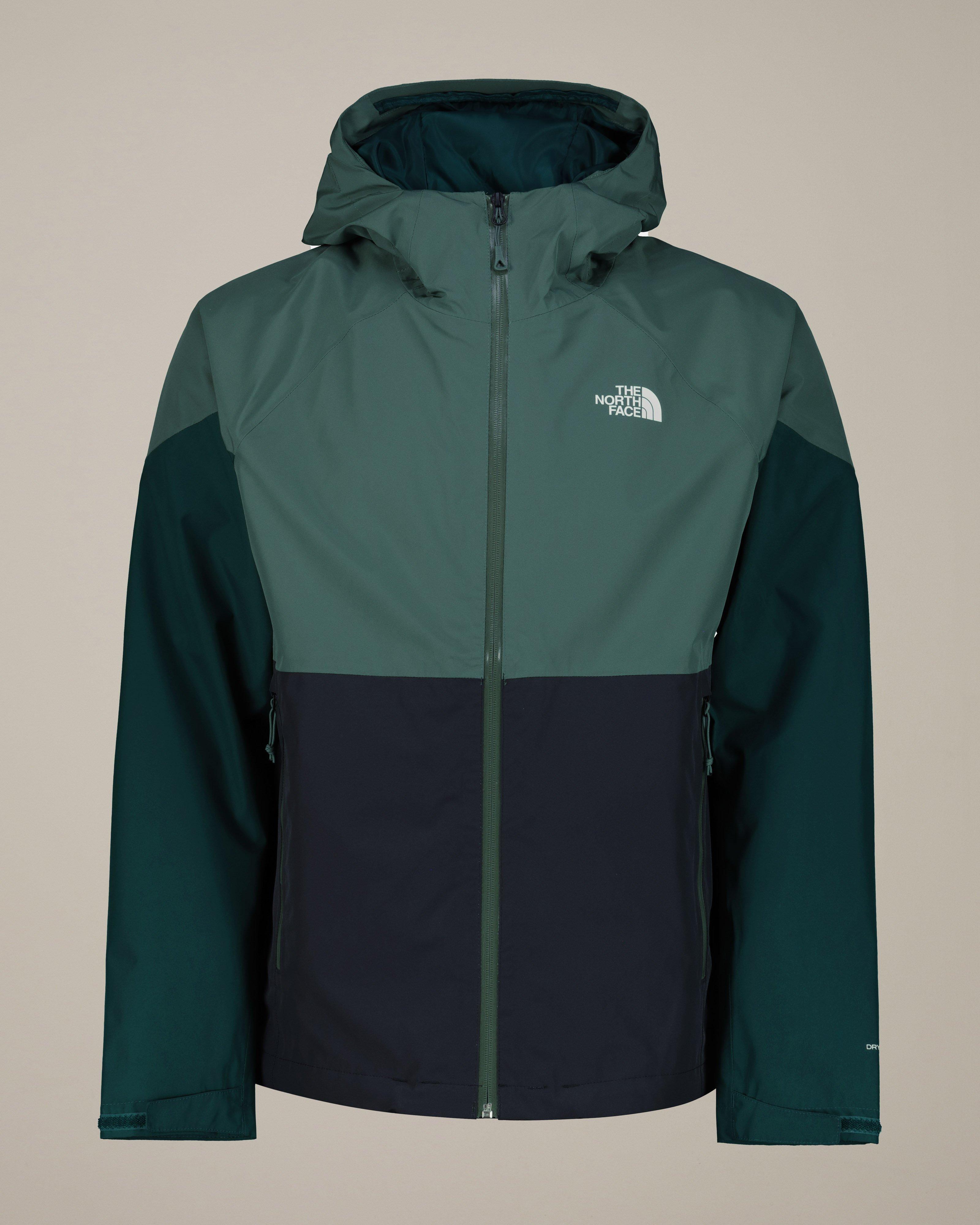 The North Face Men’s LIGHTNING ZIP-IN  Rain JACKET  -  Green