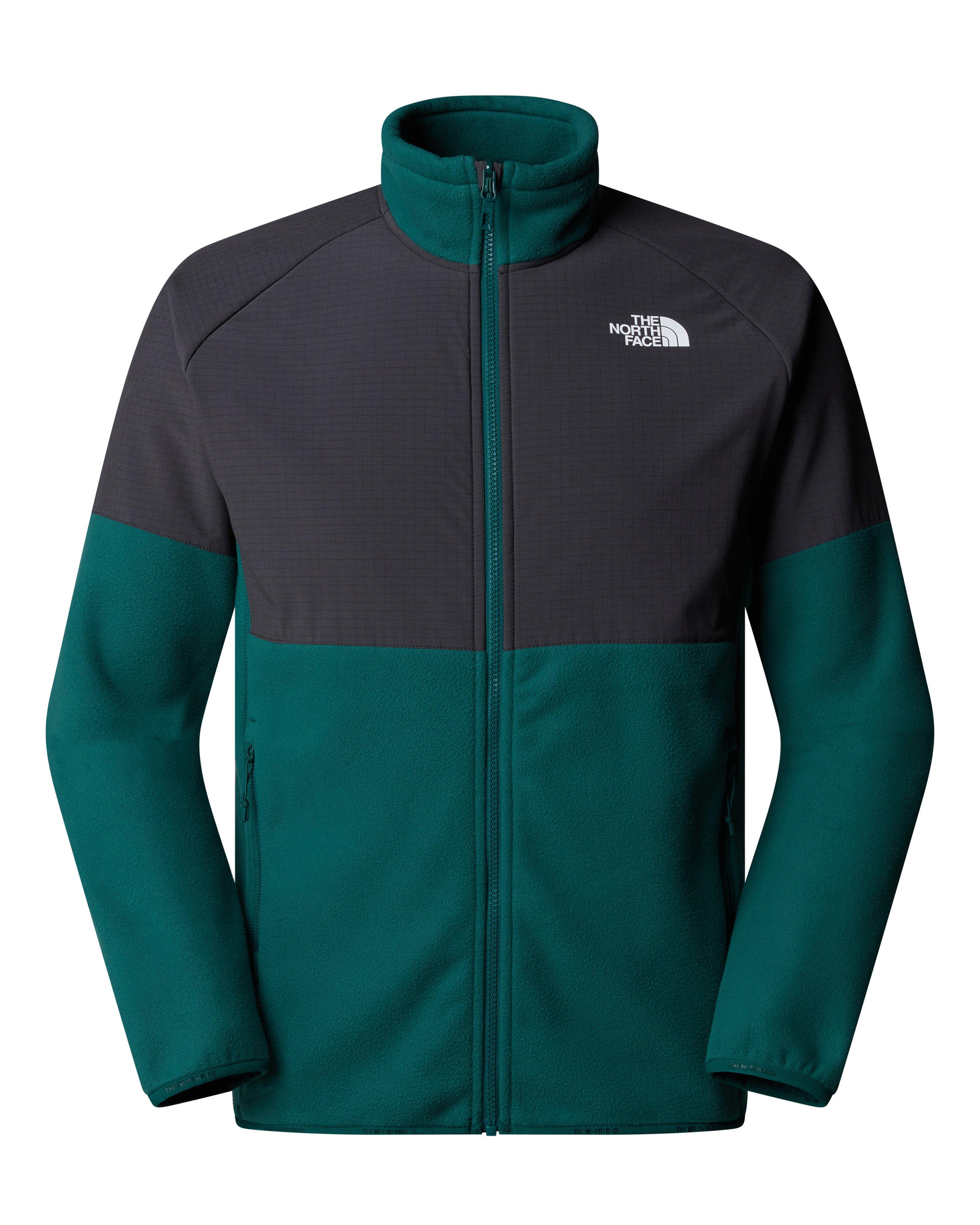 The North Face Men's Glacier Heavyweight Full Zip Fleece -  Green