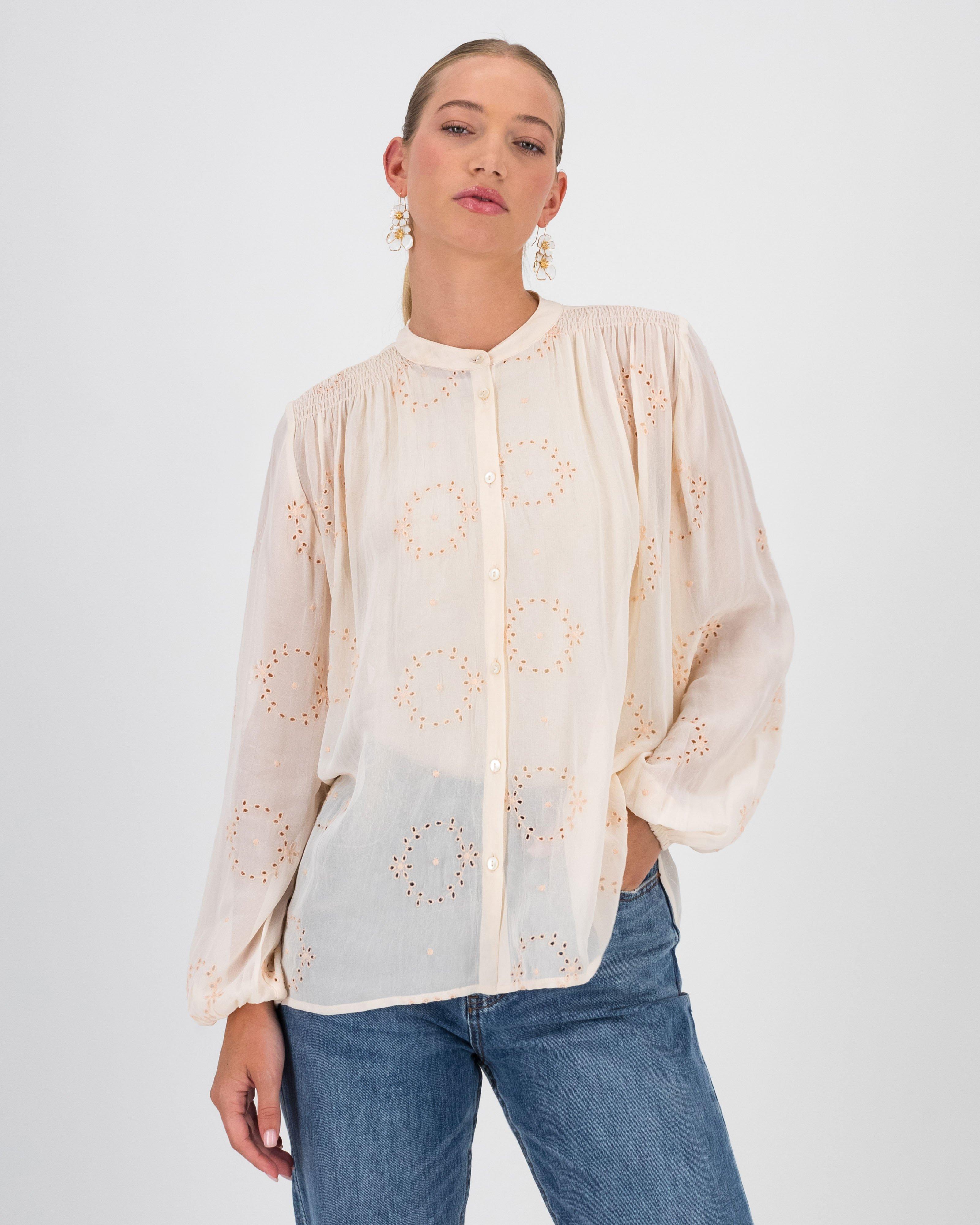 Allona Blouse -  Pink