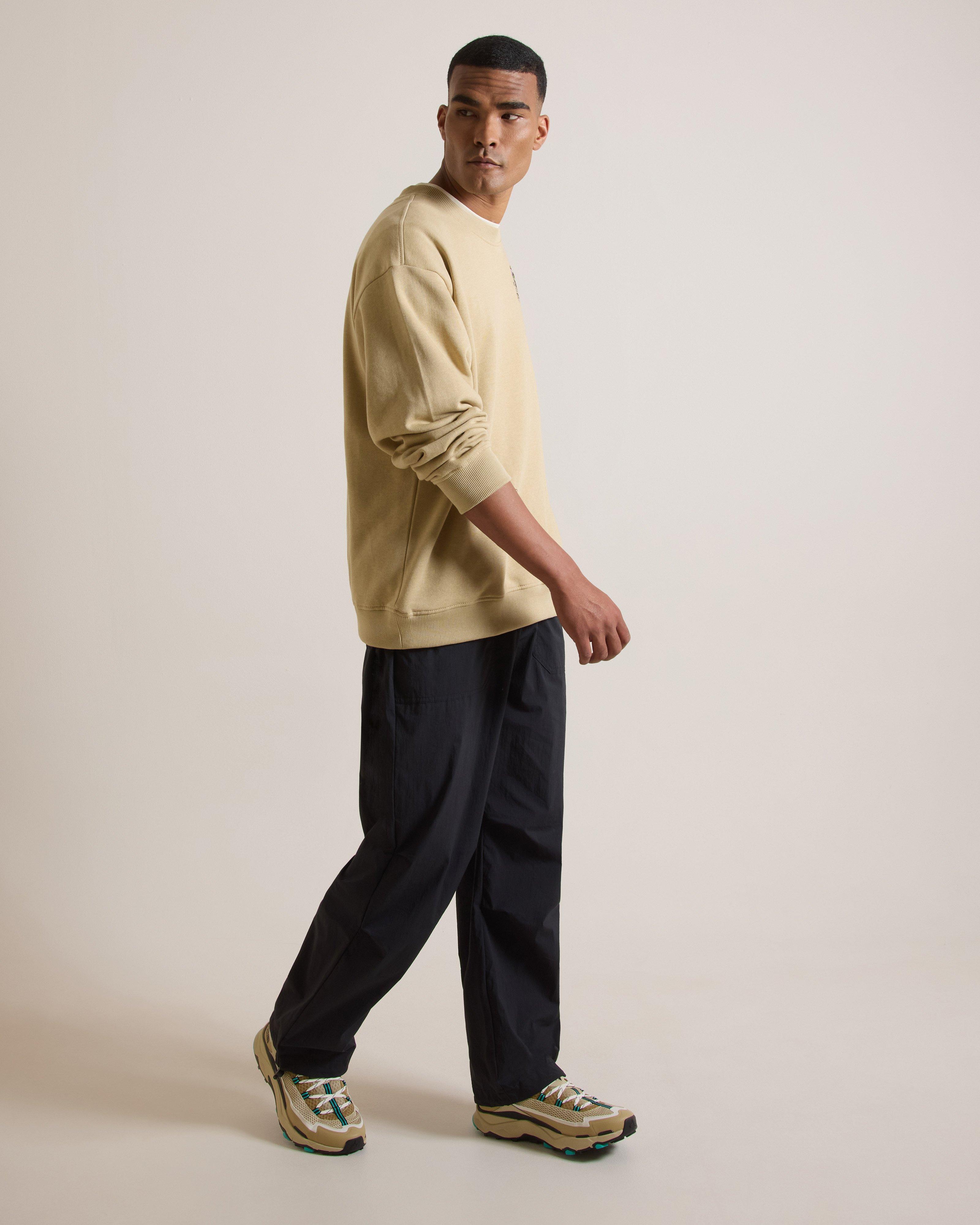 The North Face Men's Mountain Cleanup Oversized Fleece Top | Cape