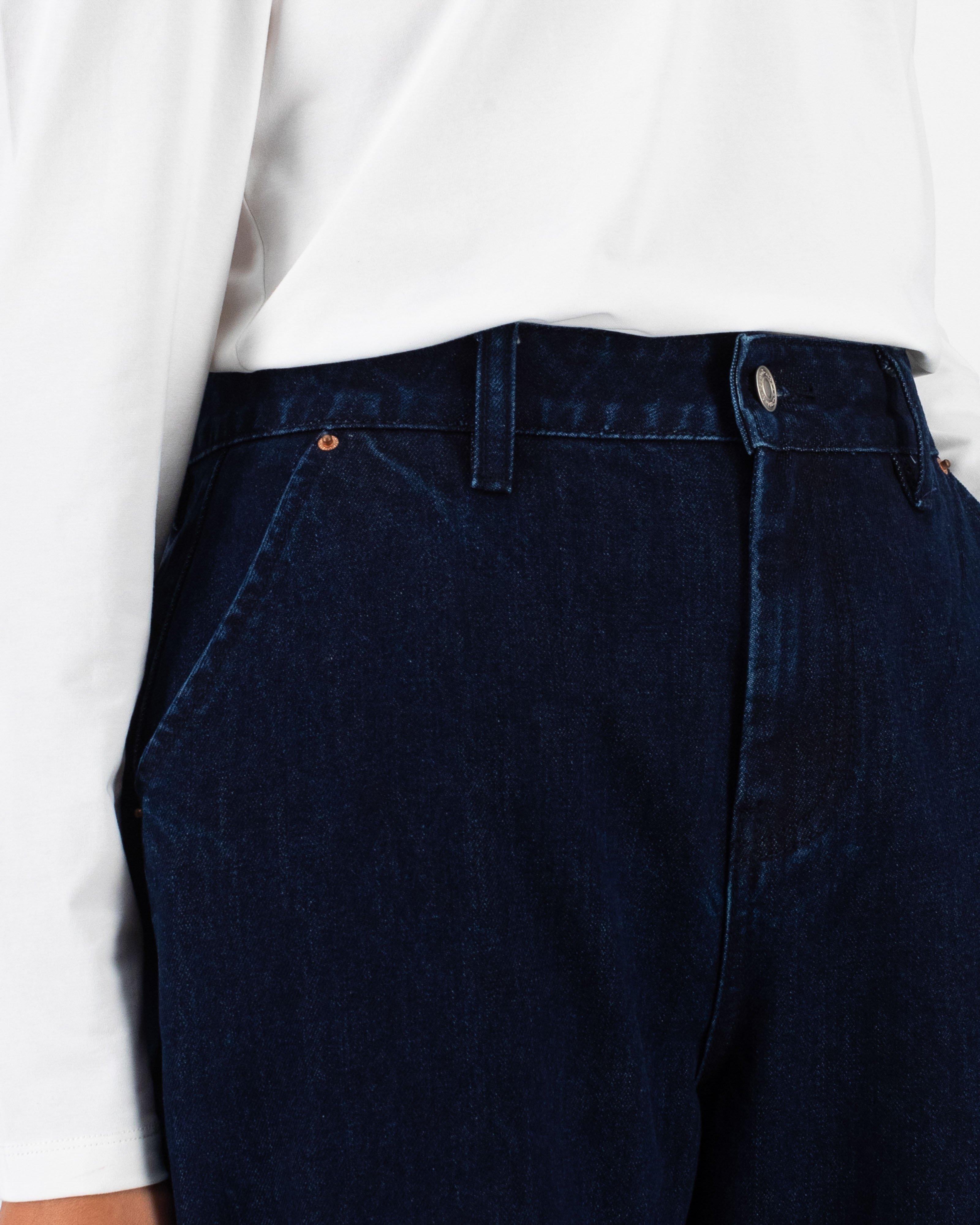 Arlo Wide Leg Trousers -  Navy