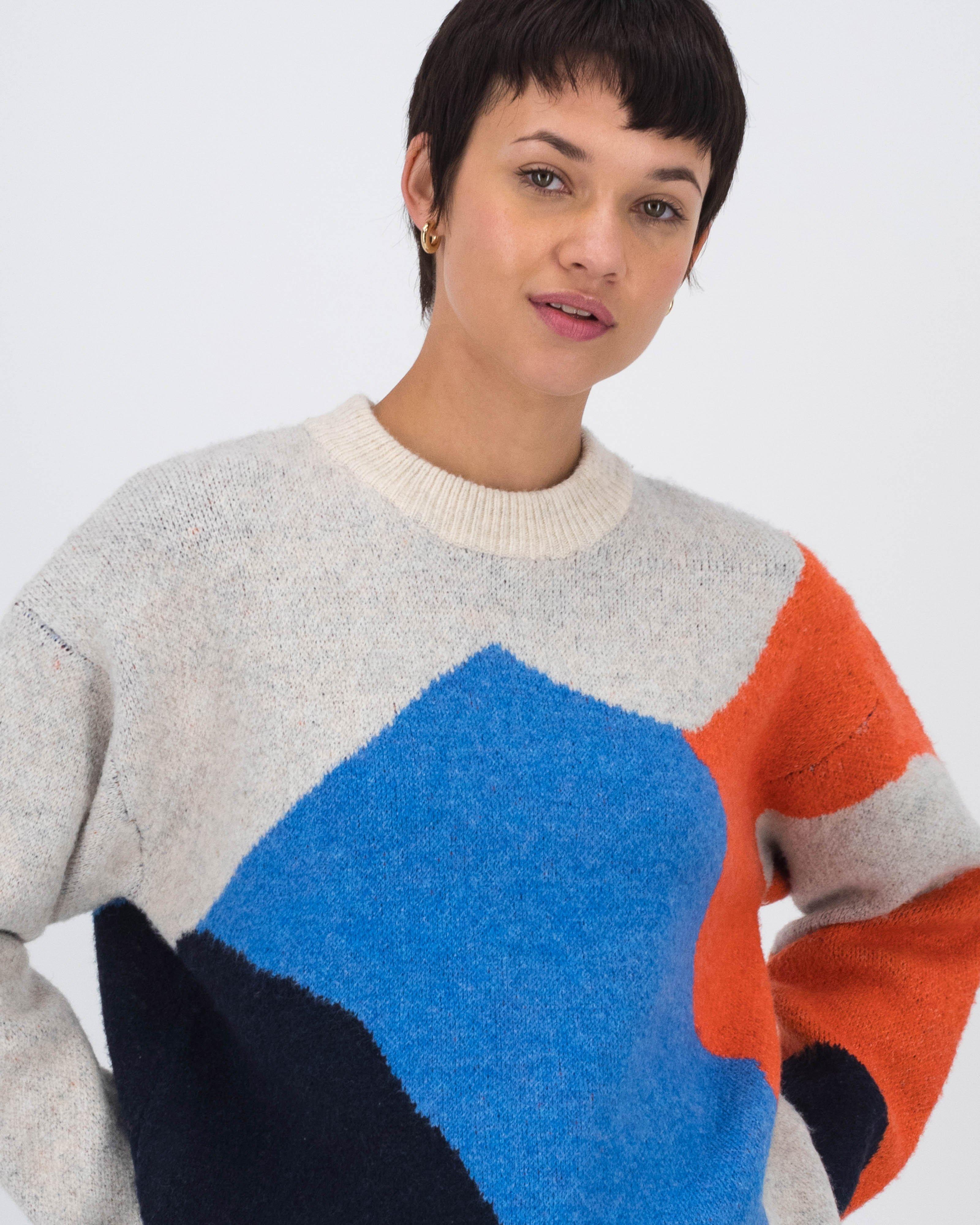 Laylin Intarsia Jumper -  Assorted