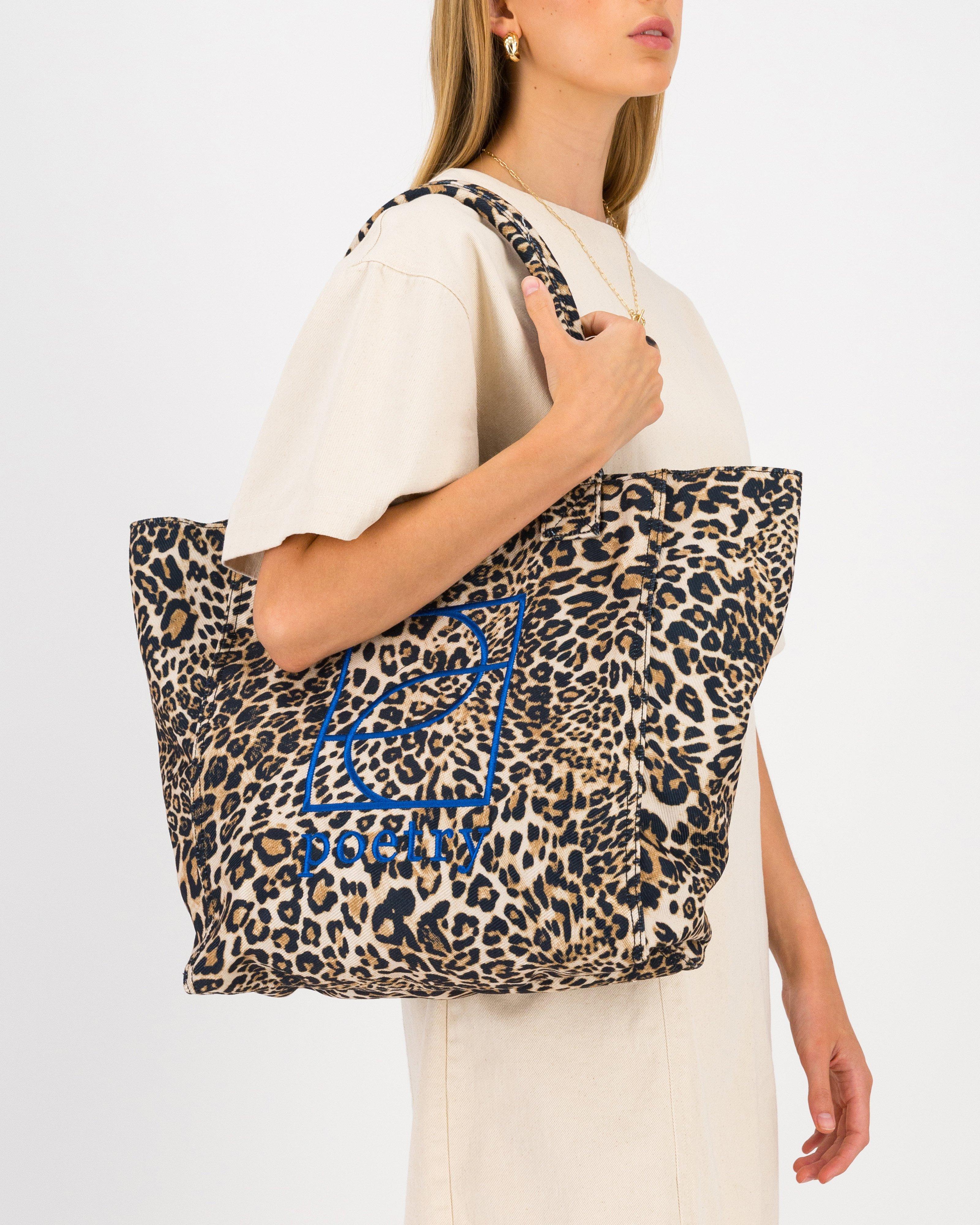 Katy Canvas Shopper -  Brown