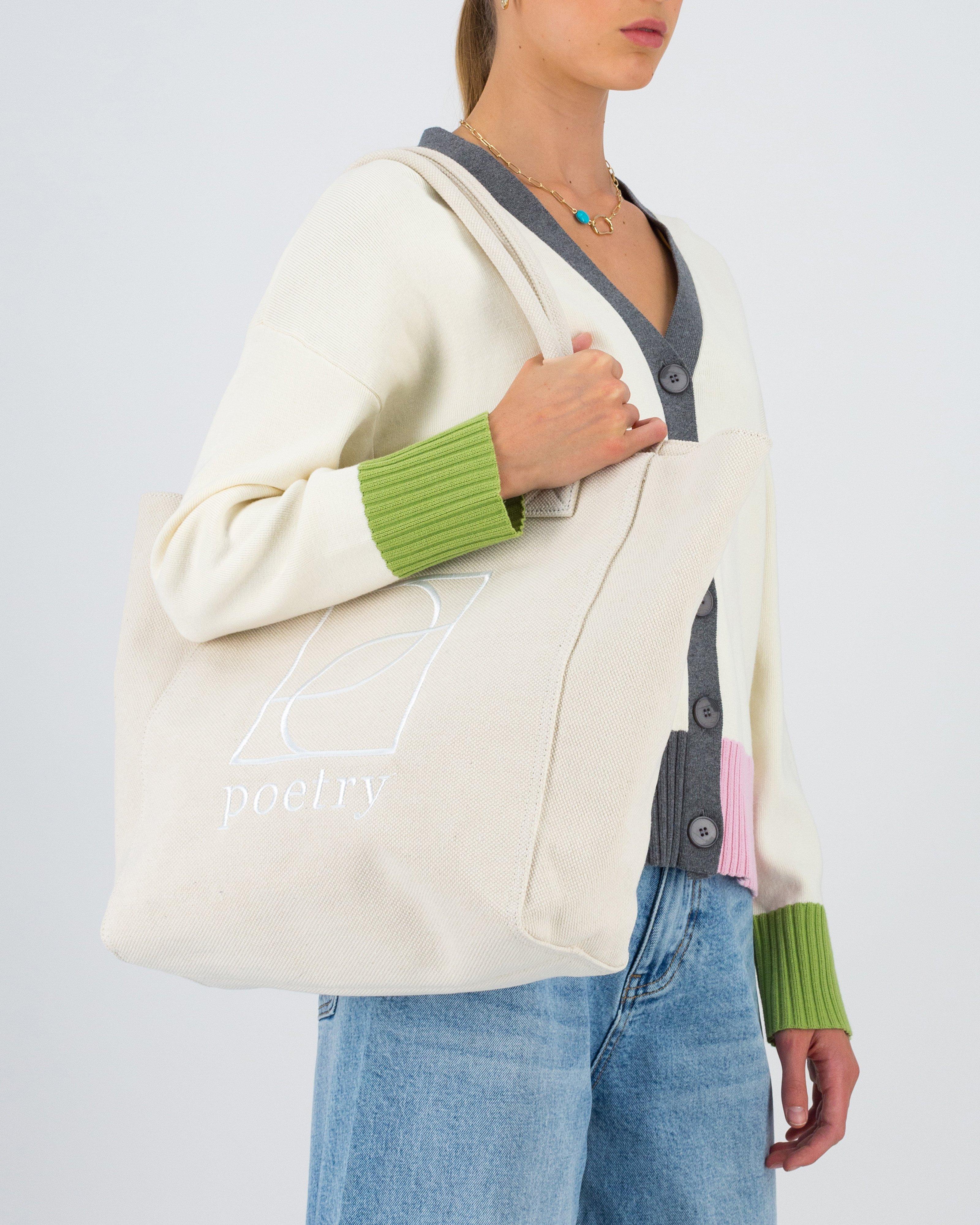 Katy Canvas Shopper -  Oatmeal