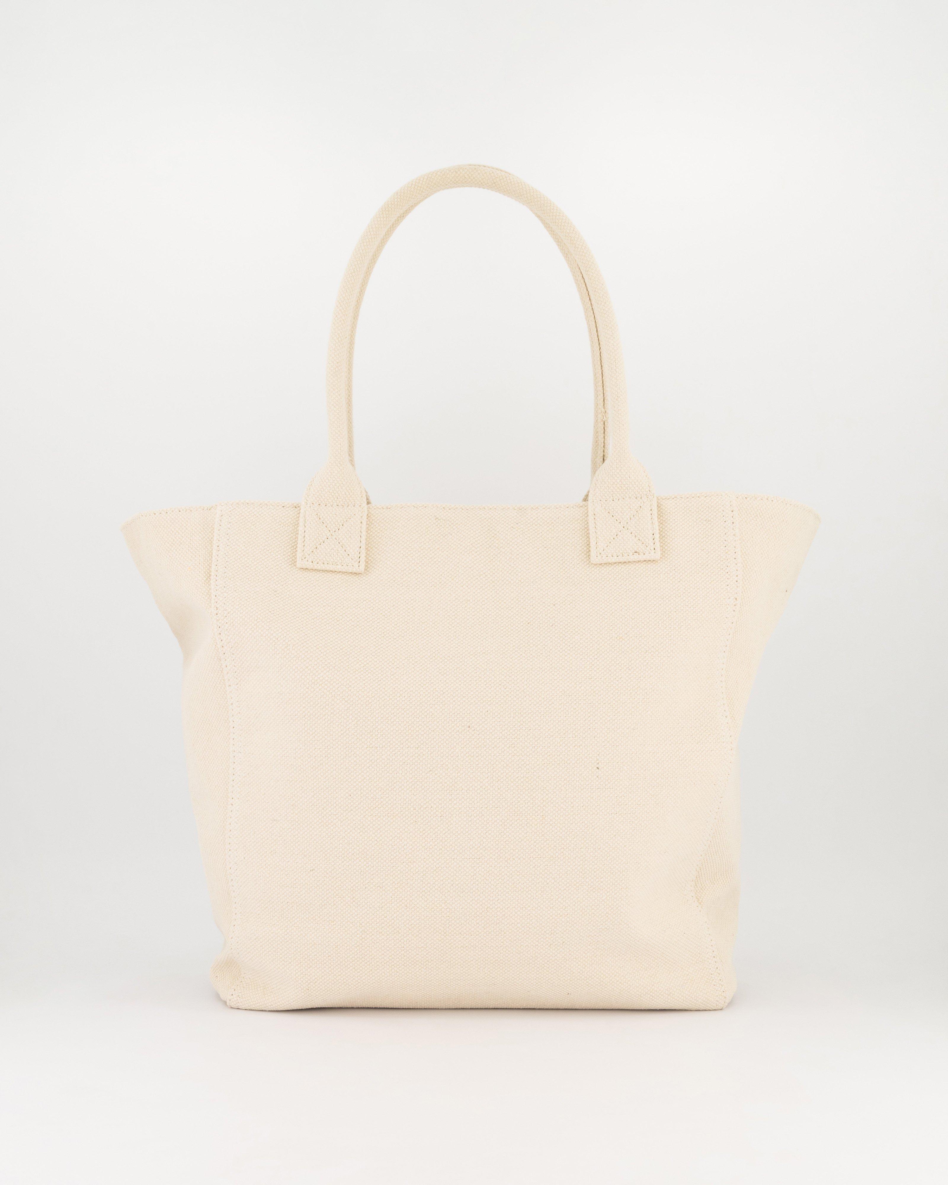 Katy Canvas Shopper -  Oatmeal