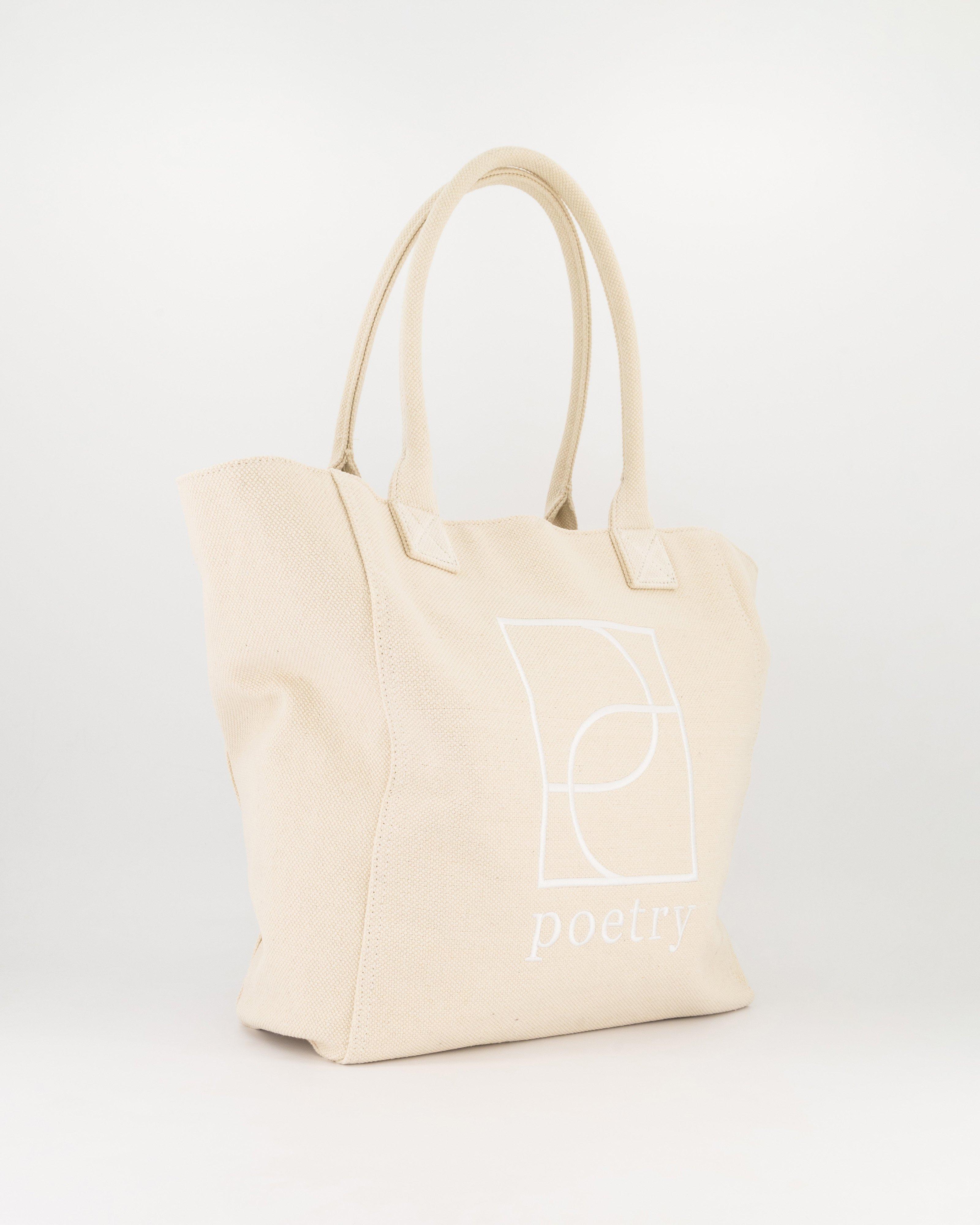 Katy Canvas Shopper -  Oatmeal
