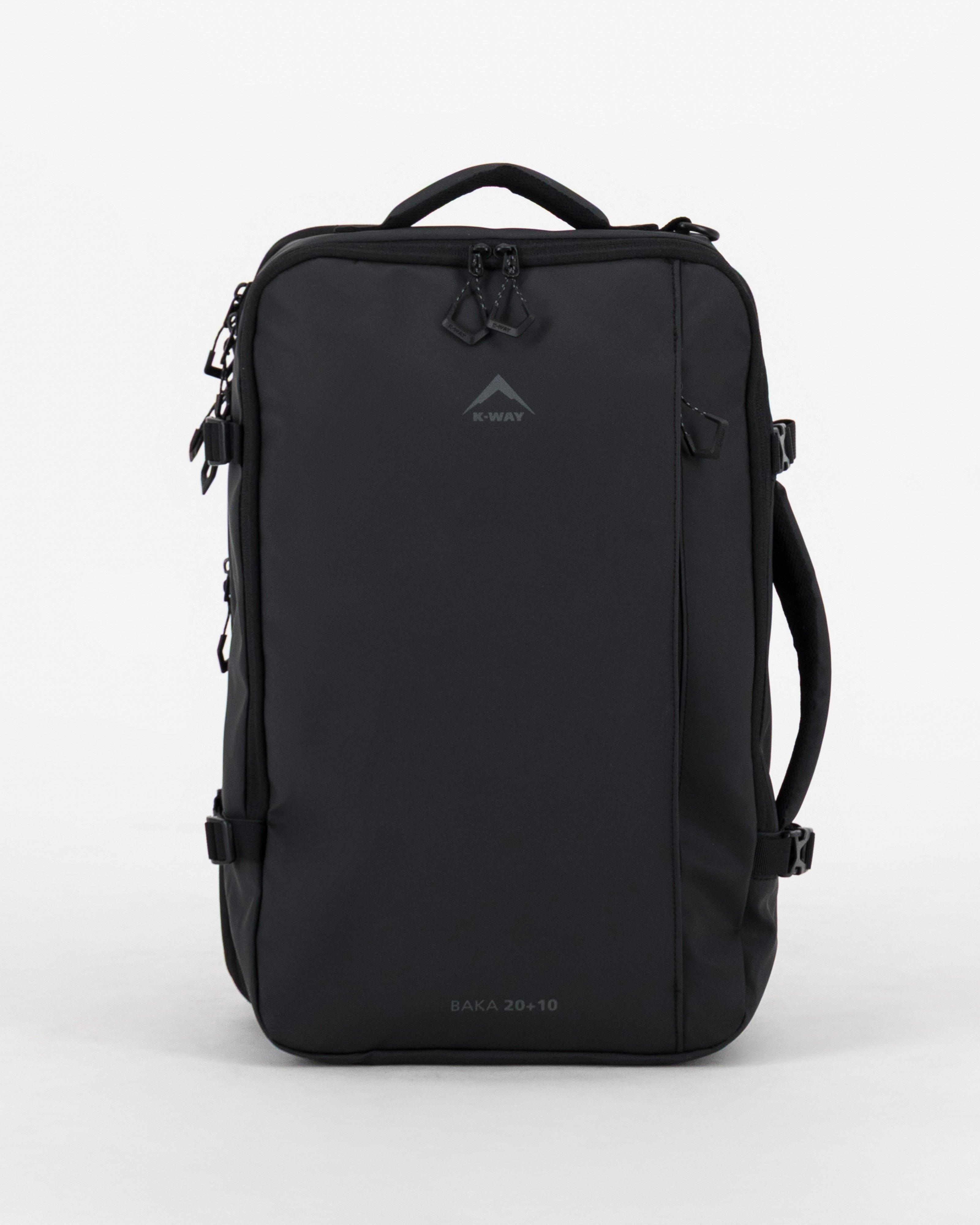 K-WAY BAKA 20+10L COMMUTER BAG -  Black