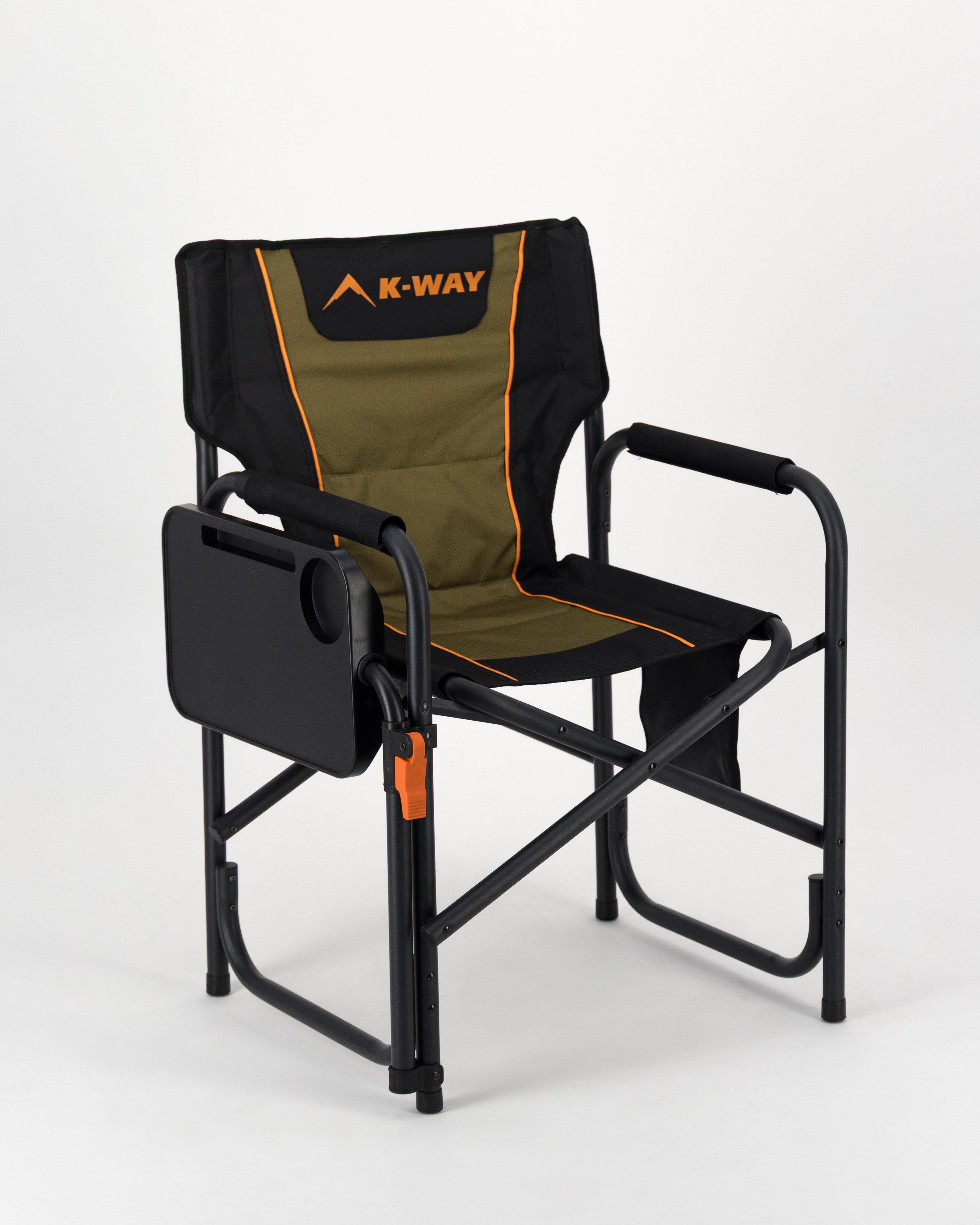 K-Way Director 2 Camping Chair -  Black
