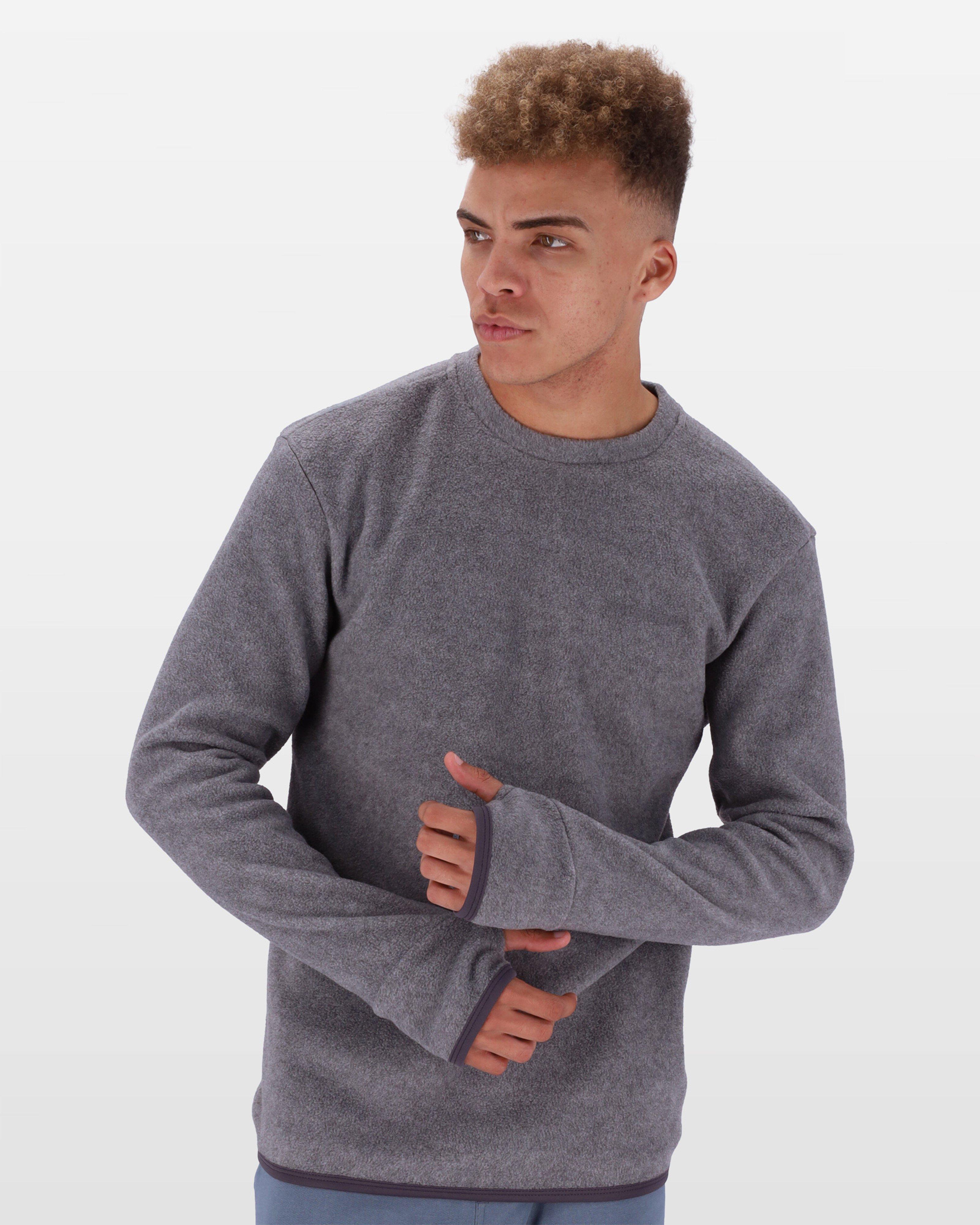 Salomon Men’s Kabru Fleece Top -  Grey