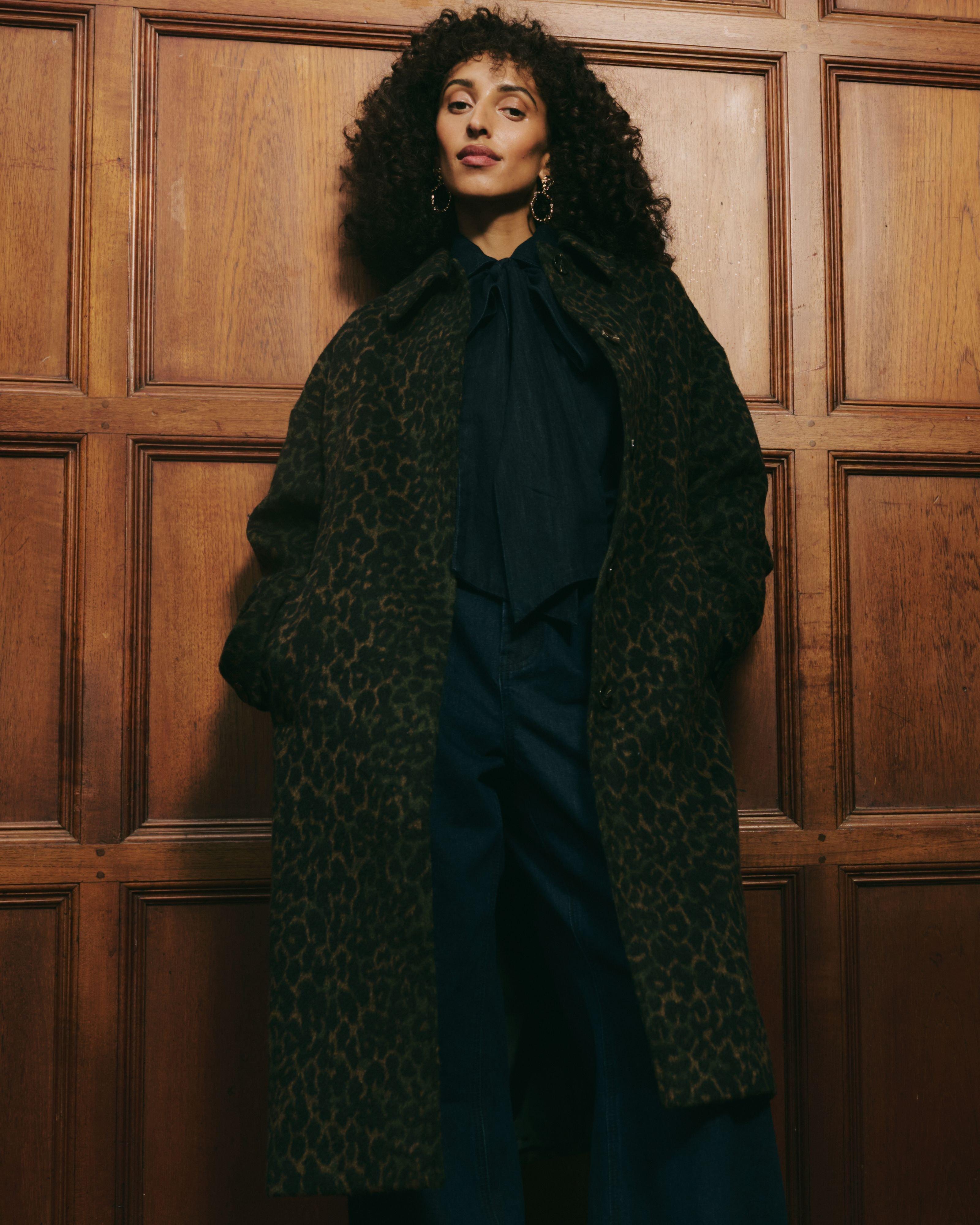 Kenya Animal Print Coat -  Assorted