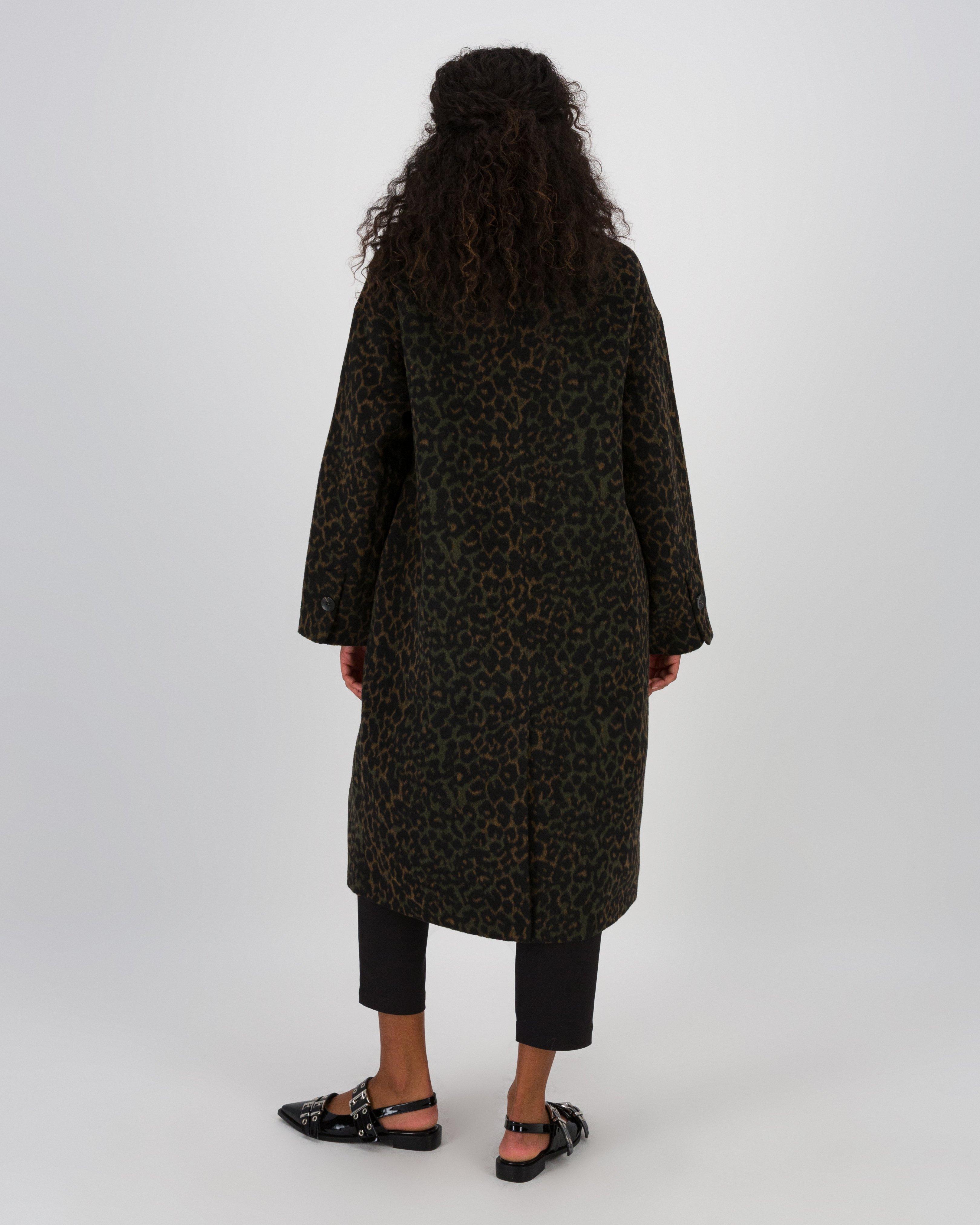 Kenya Animal Print Coat -  Assorted