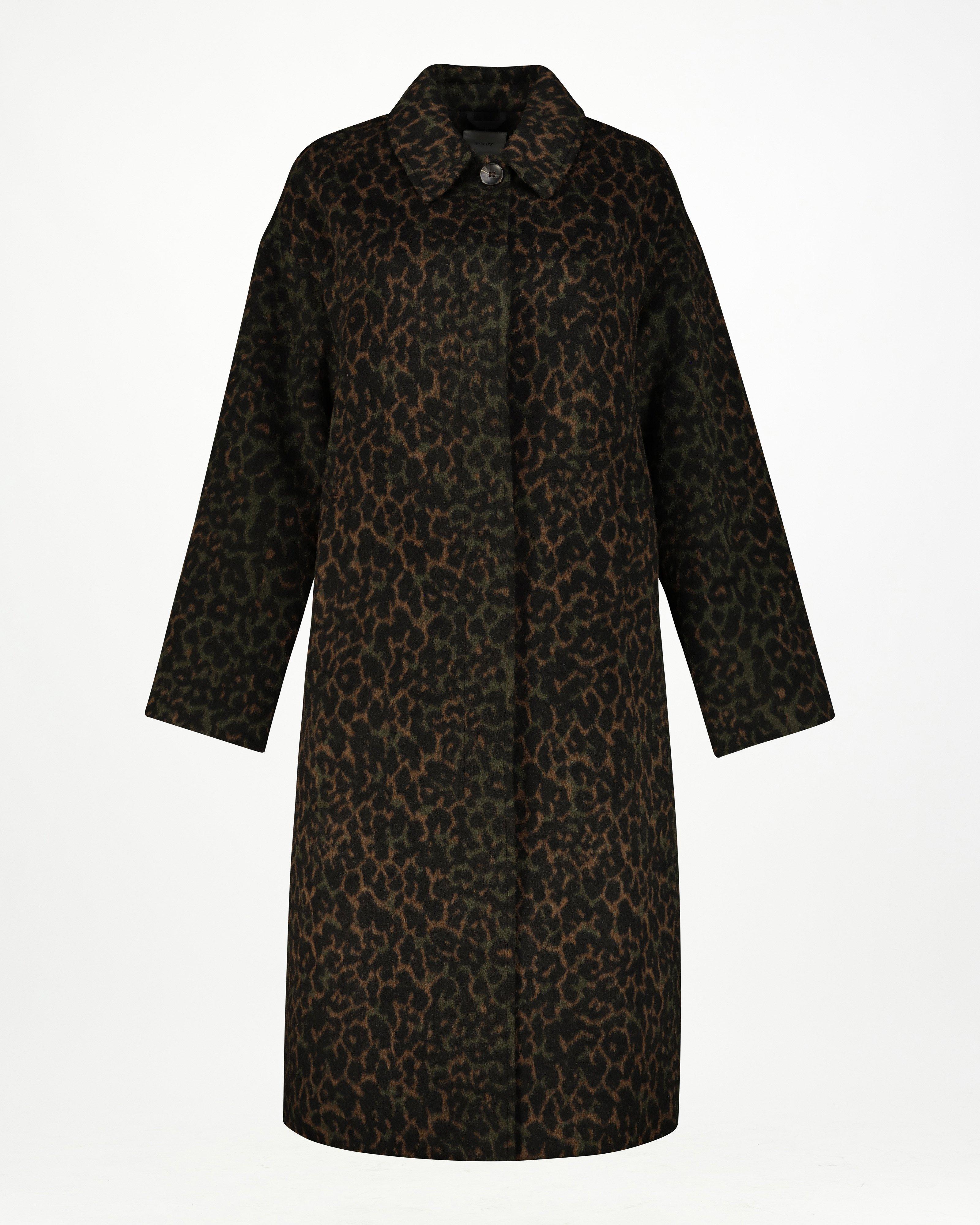 Kenya Animal Print Coat -  Assorted