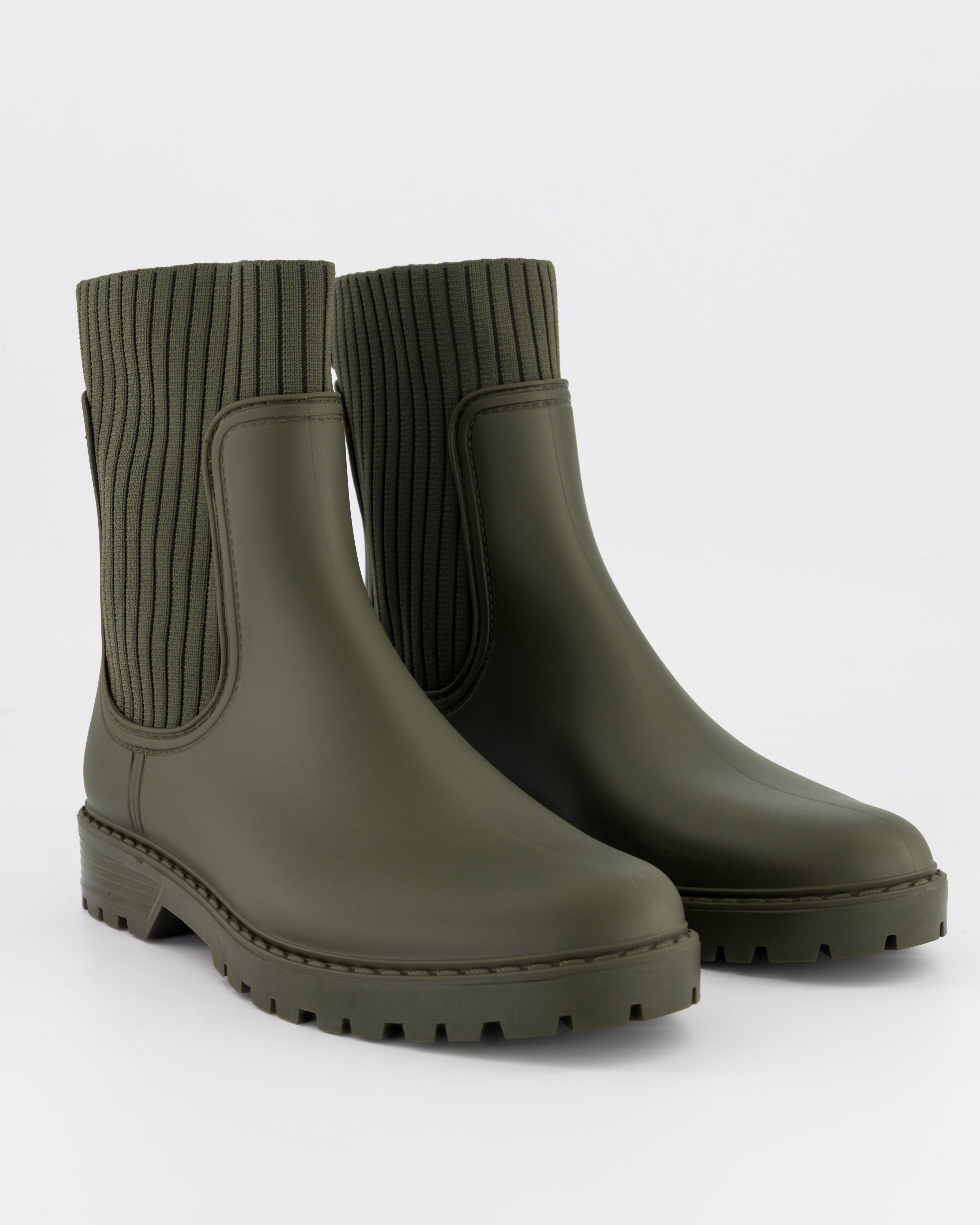 Macey Rain Boot -  Green