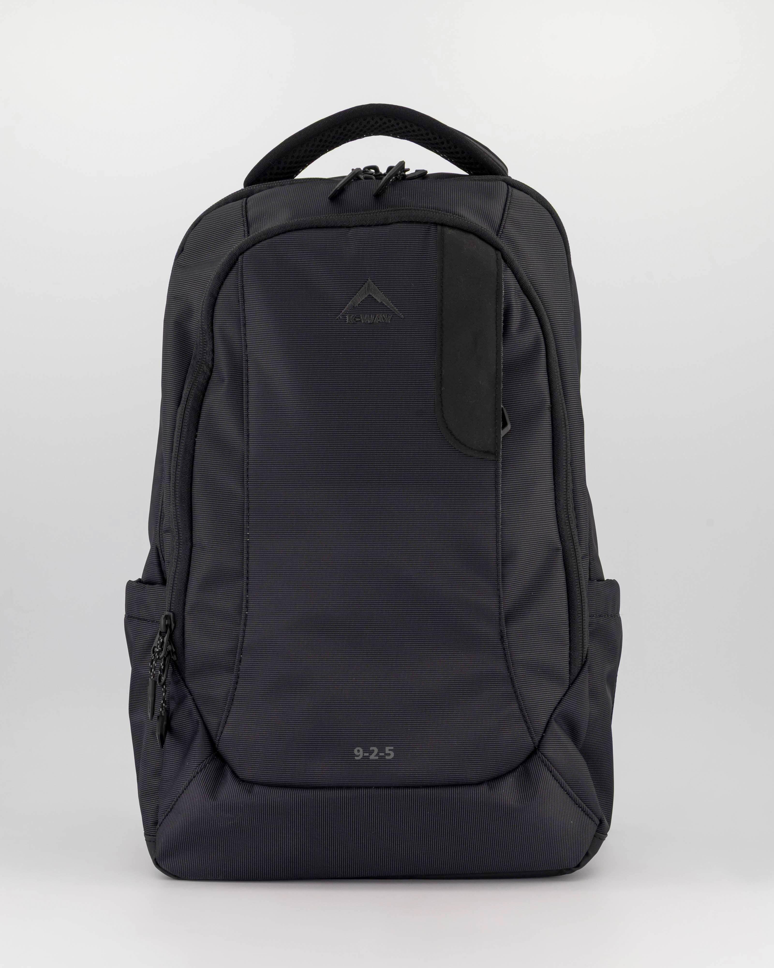 K-WAY 9-TO-5 COMMUTER BACKPACK -  Black