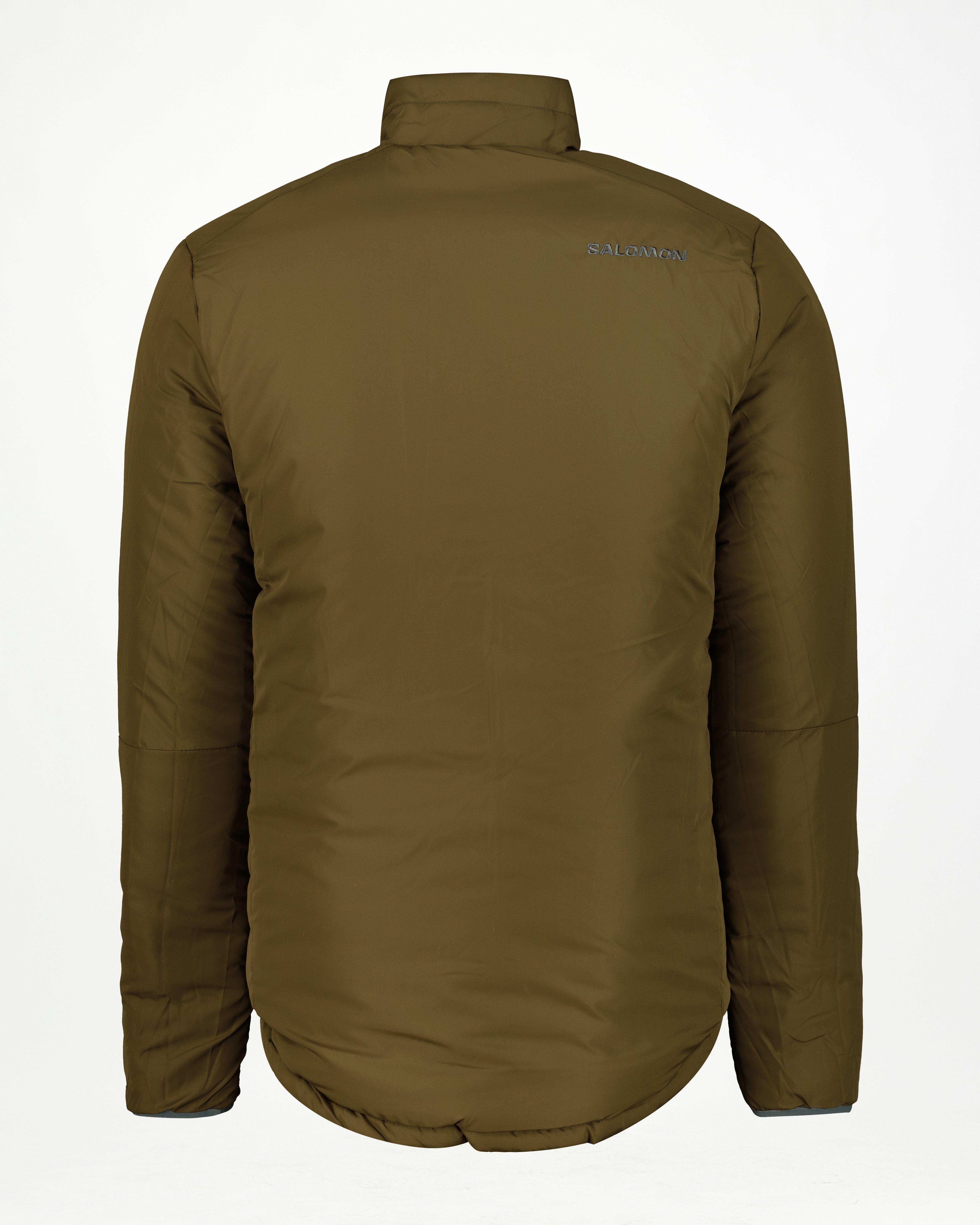 Salomon Men’s AGENTA Reversible Puffer Jacket -  Green