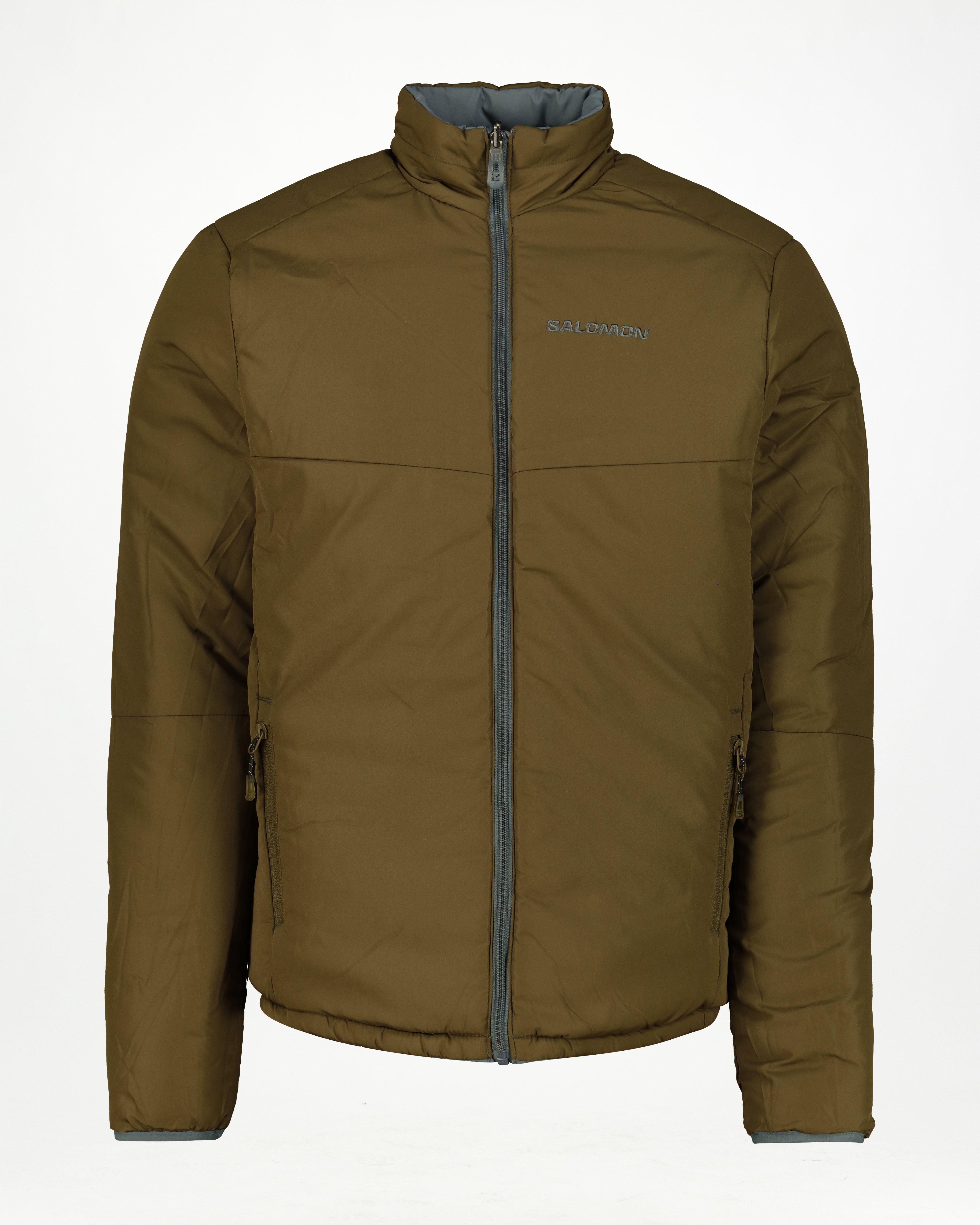 Salomon Men’s AGENTA Reversible Puffer Jacket -  Green