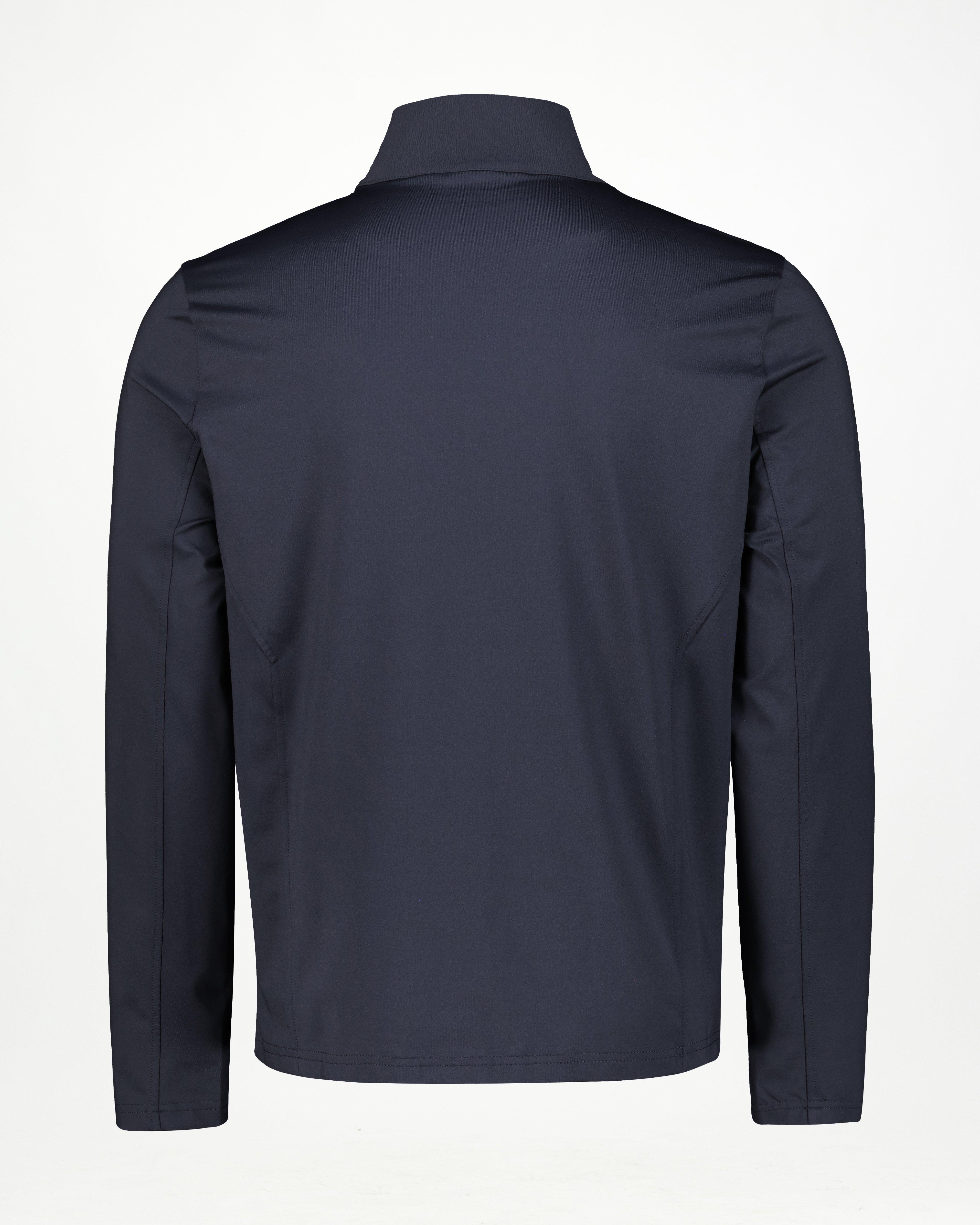 Salomon Men's Run Mid Full-Zip Fleece Top -  Grey