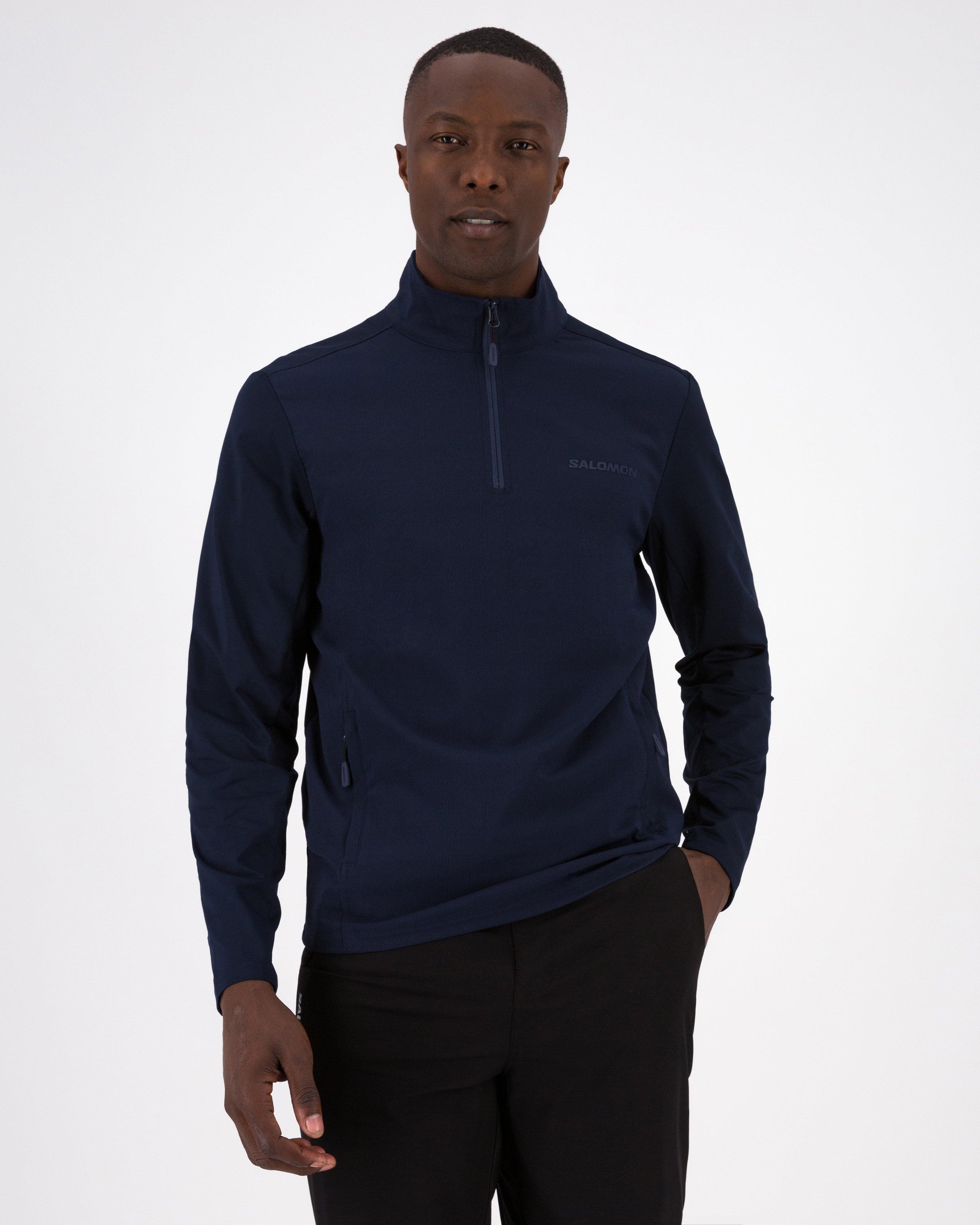 Salomon Men's Run Mid 1/4 Zip Fleece Top | Cape Union Mart