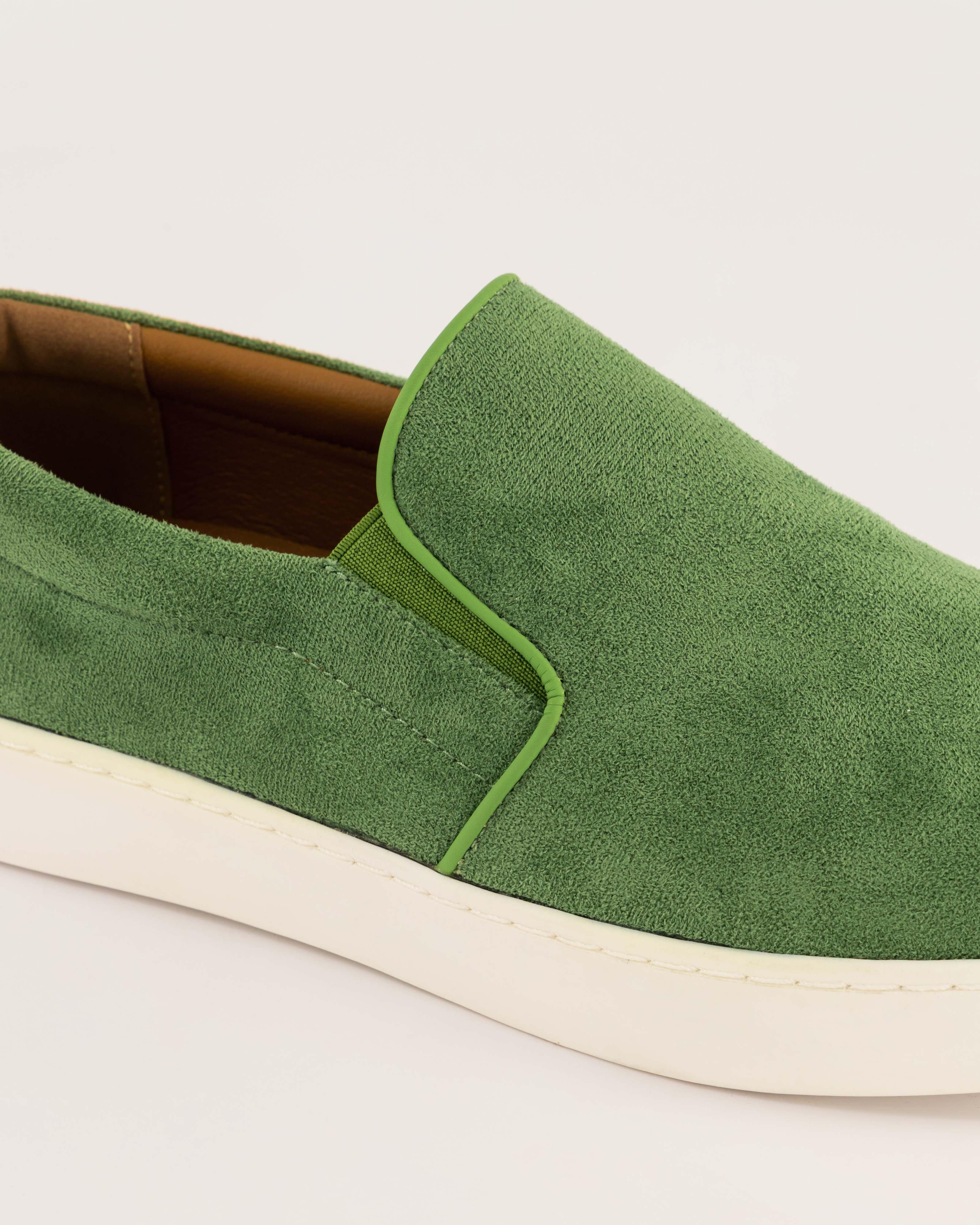 Abigail Slip-On Sneaker -  Green