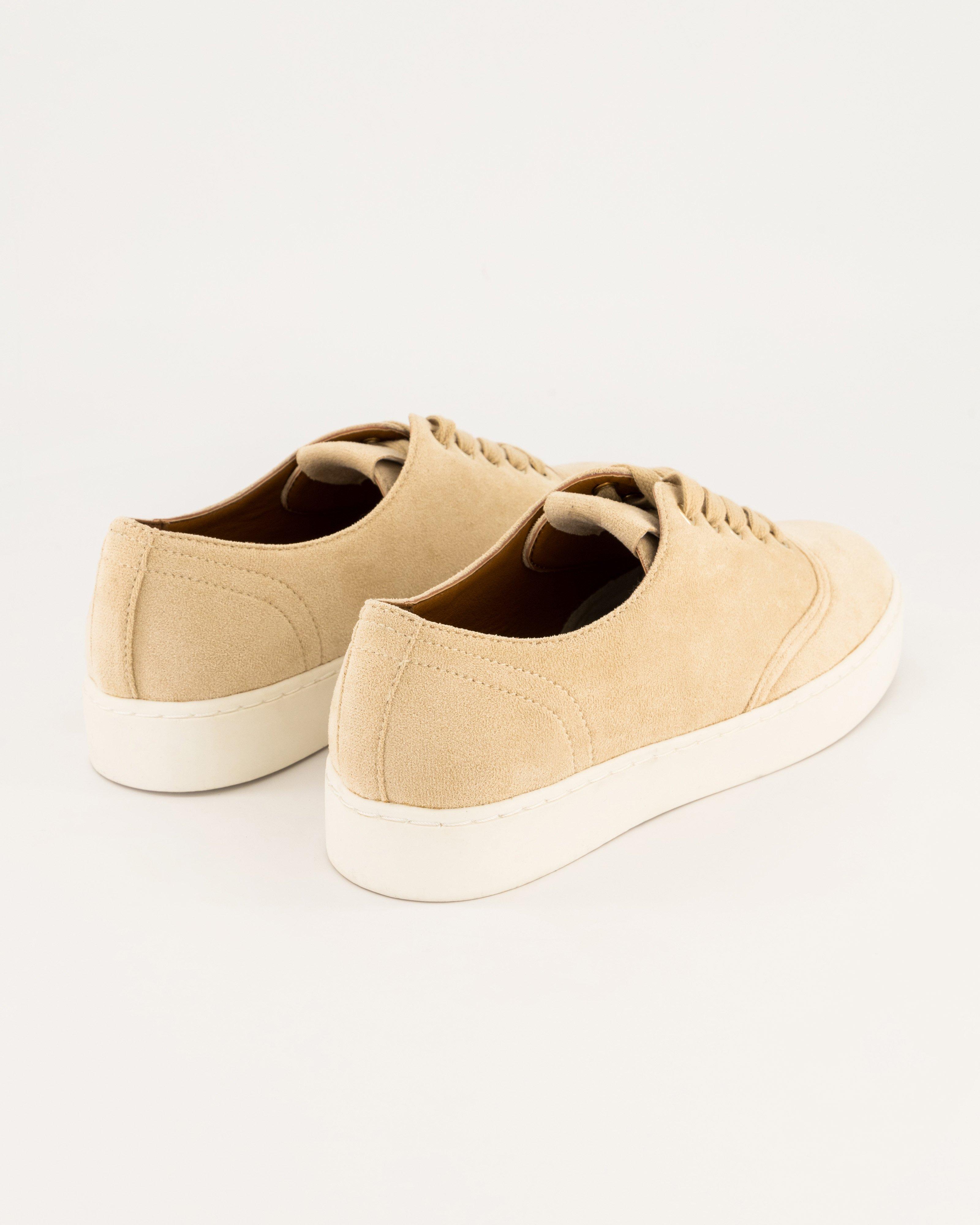 Abigail Lace-Up Sneakers -  Milk
