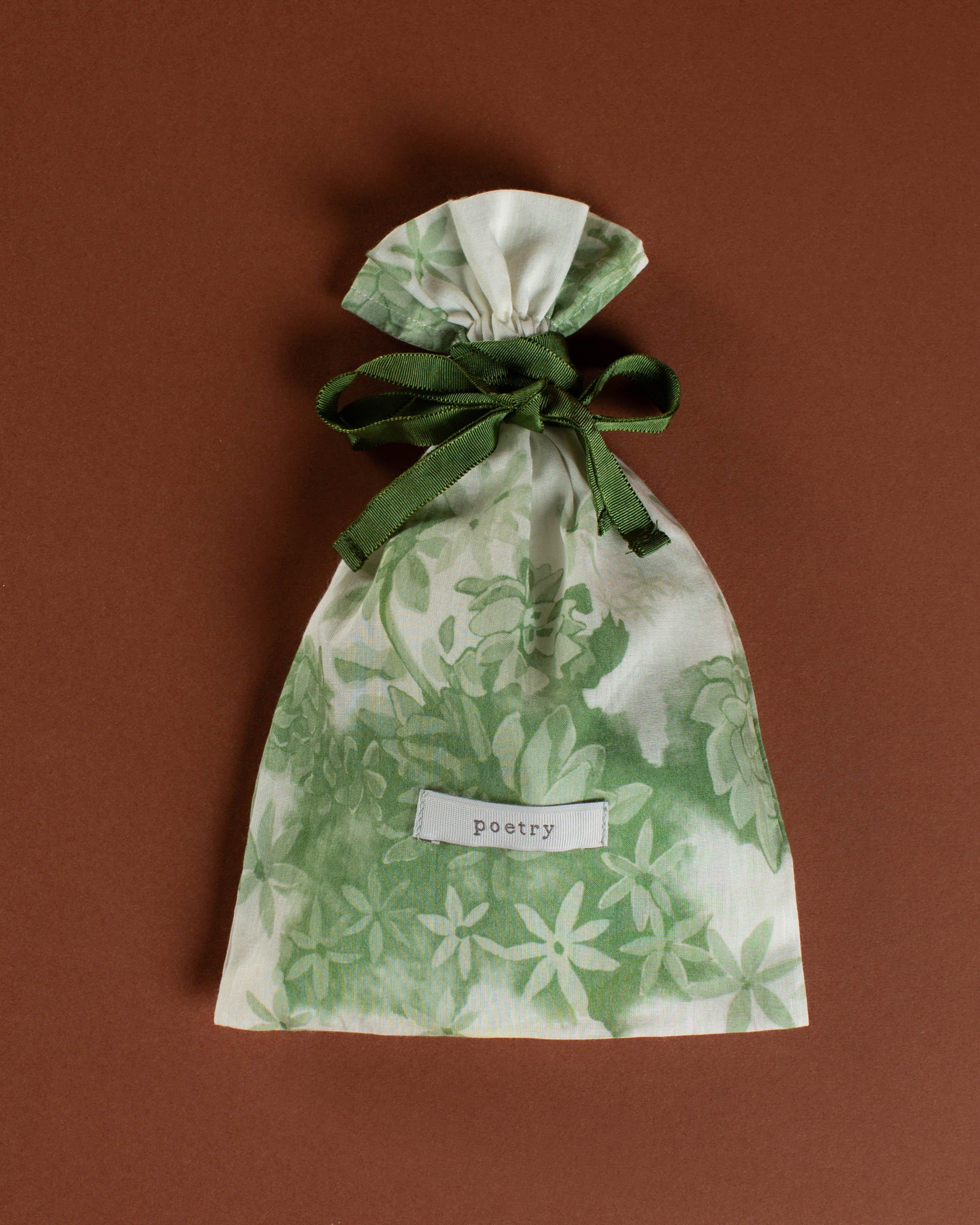 Cassie Scrunchie and Eyemask Set -  Green