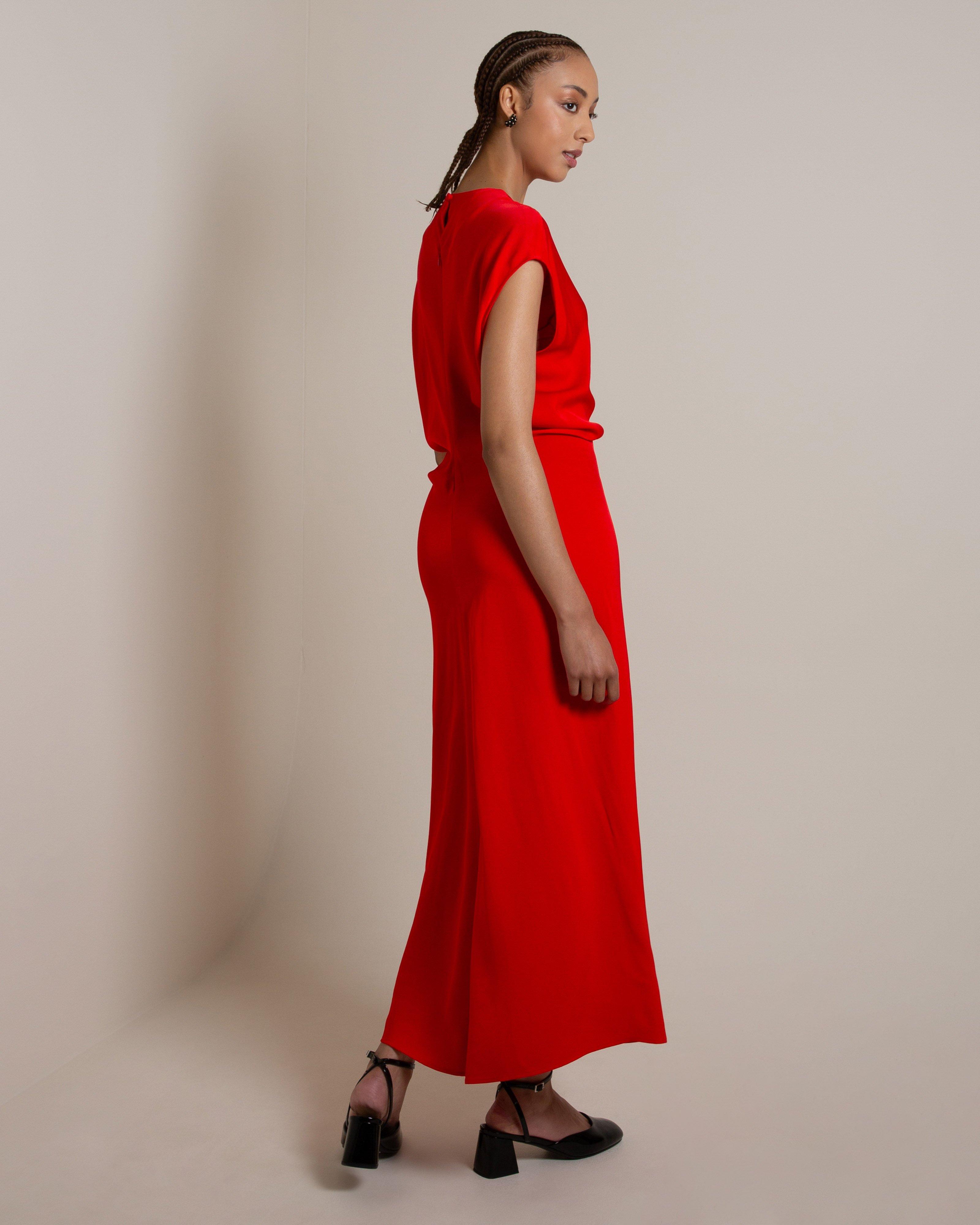 Melo Dress -  Red