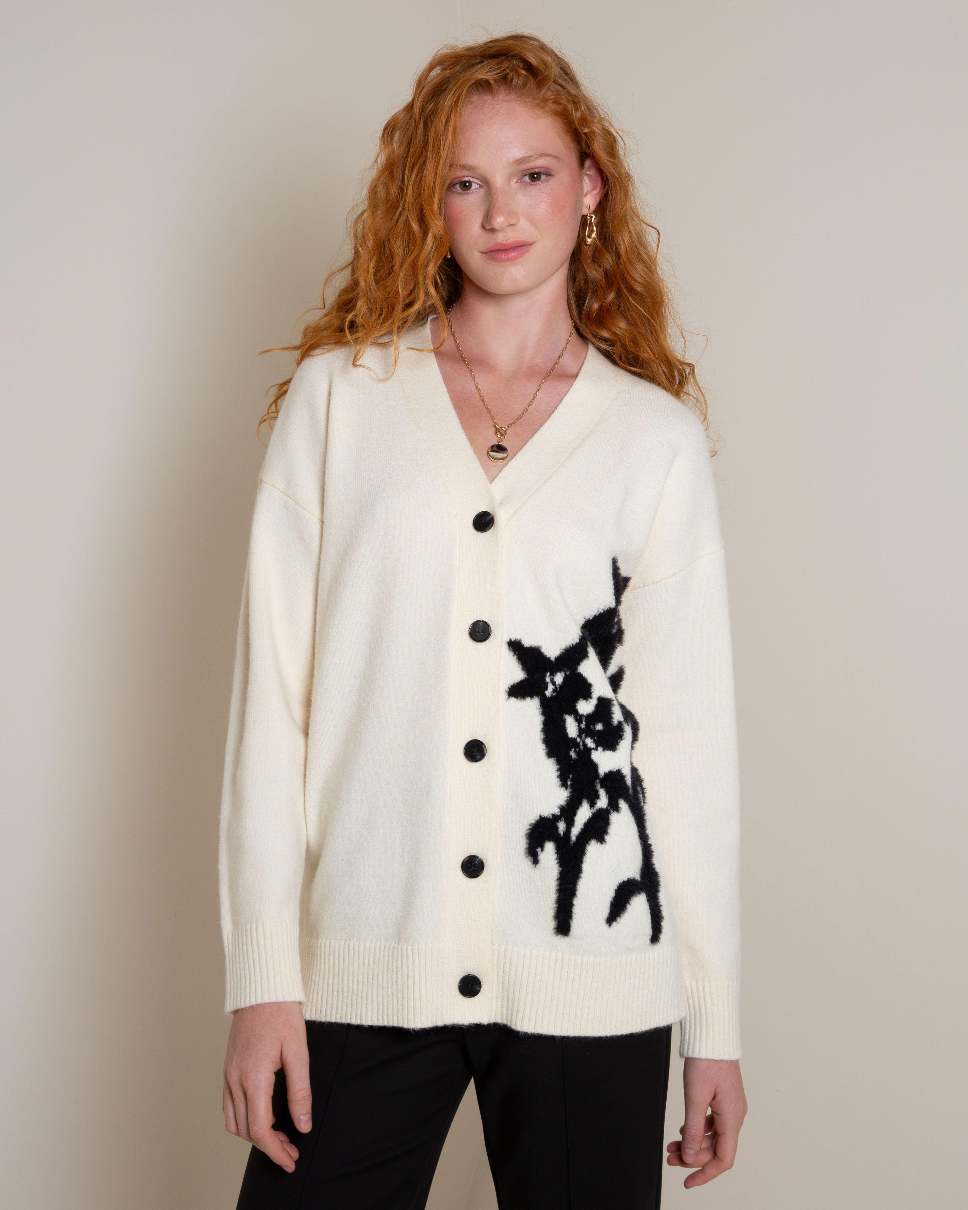 Brielle Cardigan -  Milk