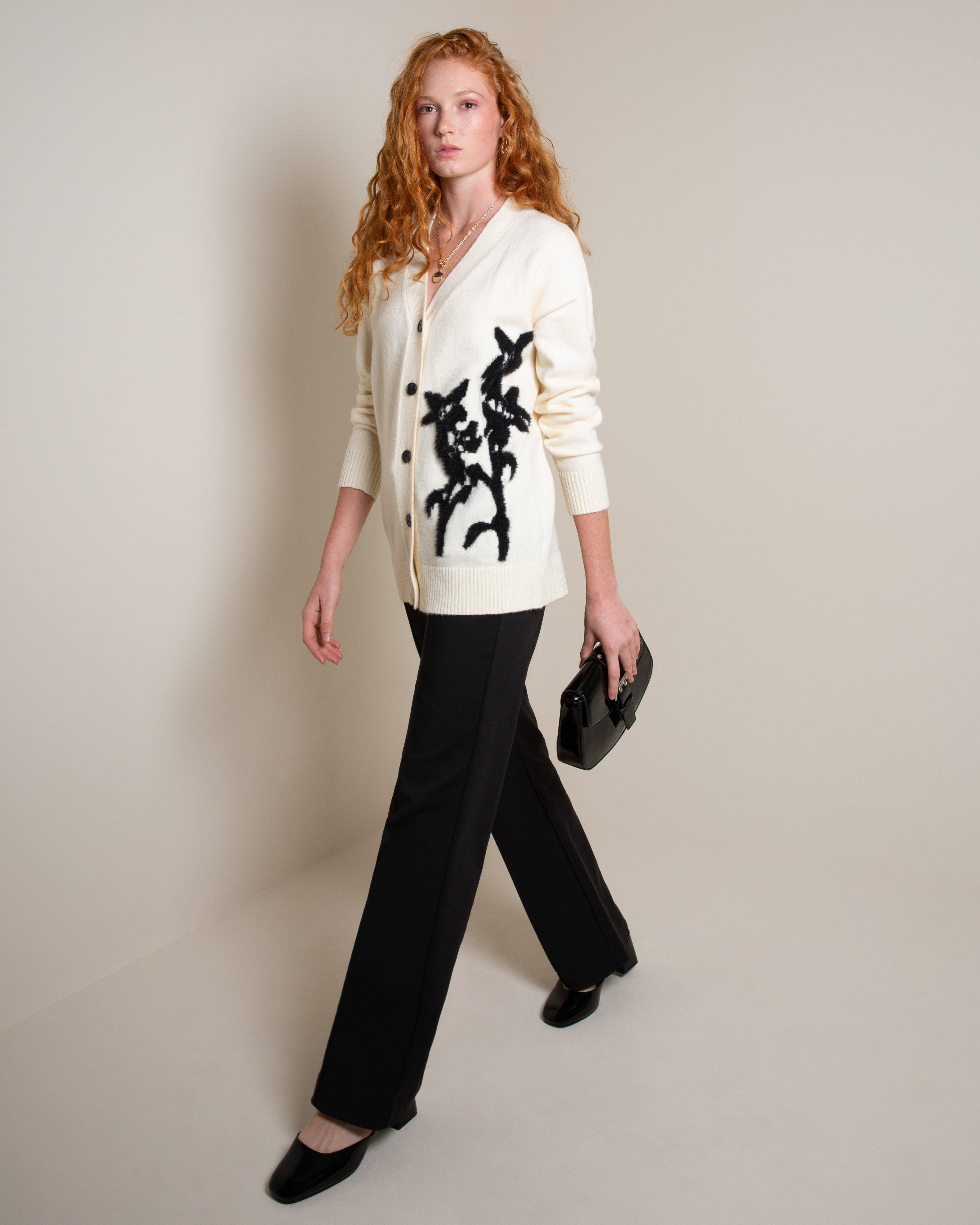 Brielle Cardigan -  Milk