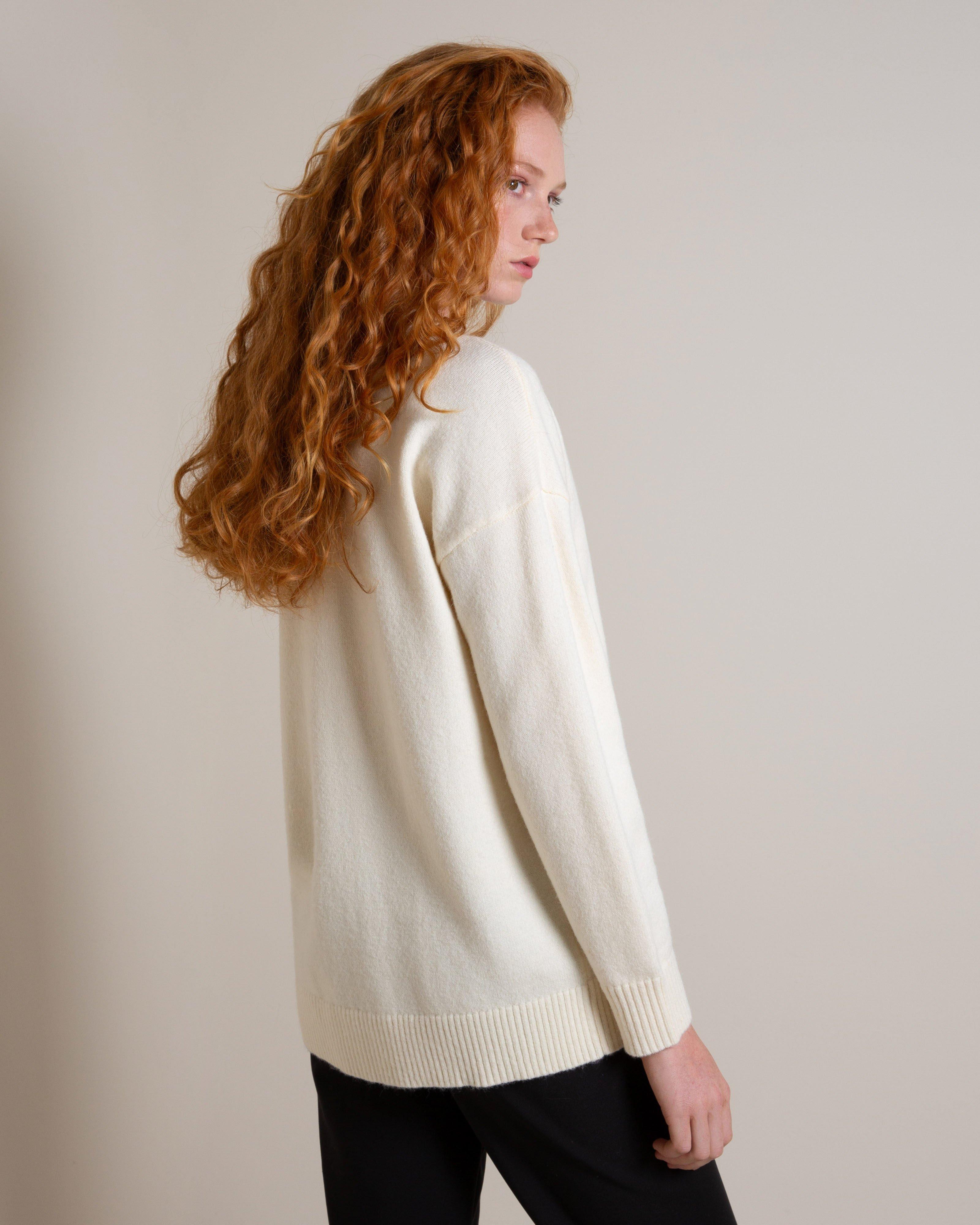 Brielle Cardigan -  Milk
