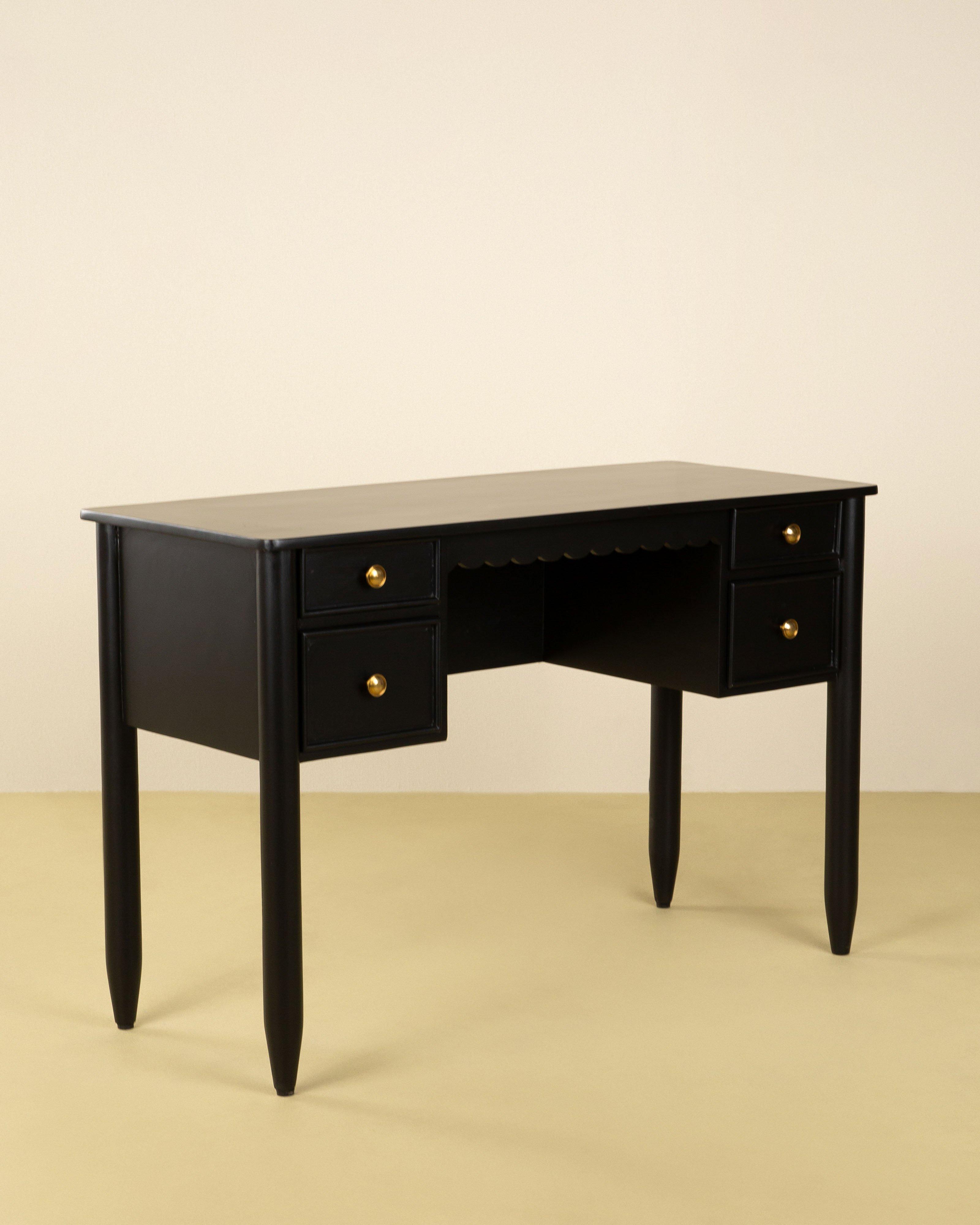 Scarlett Dressing Table -  Black