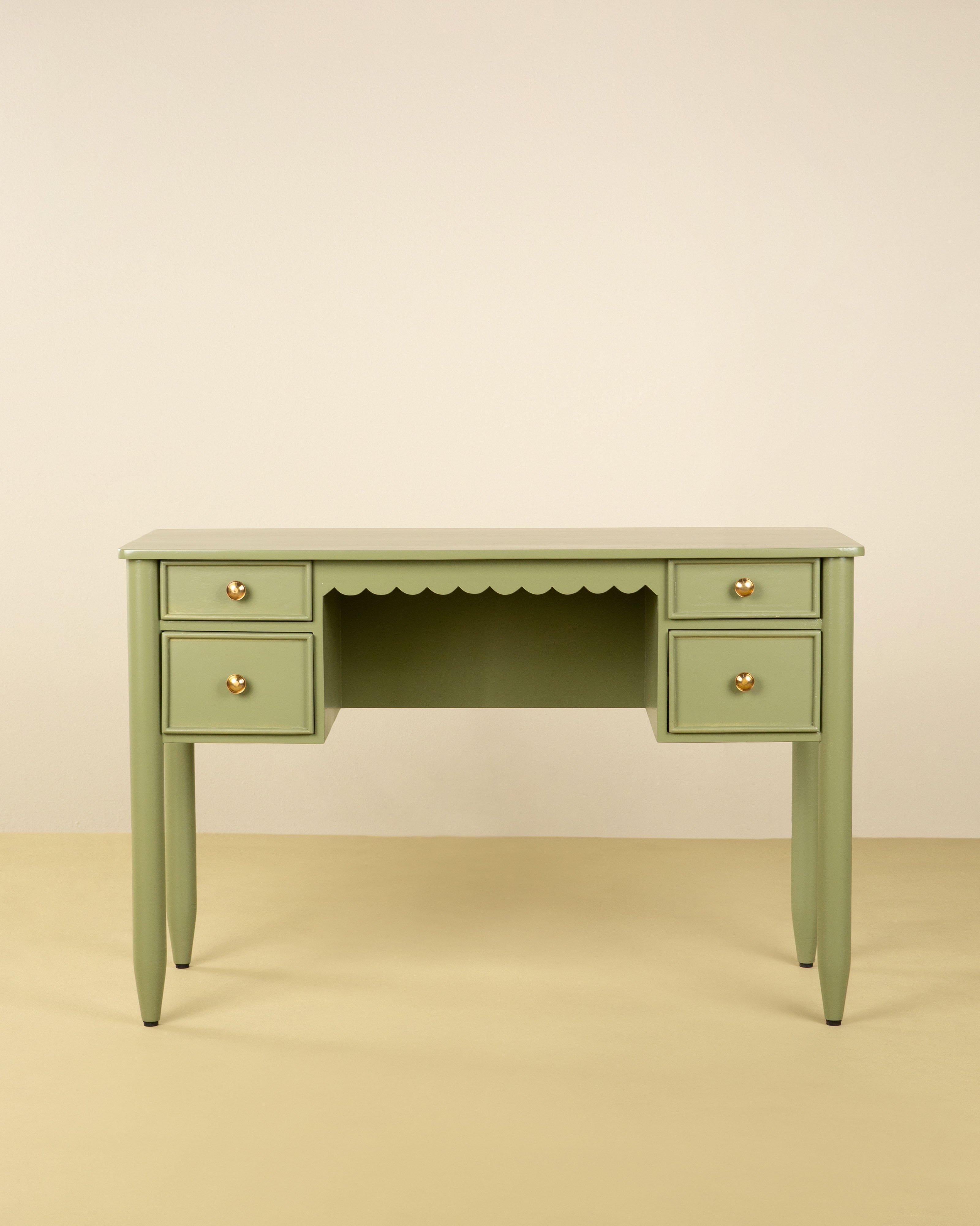 Scarlett Dressing Table -  Sage