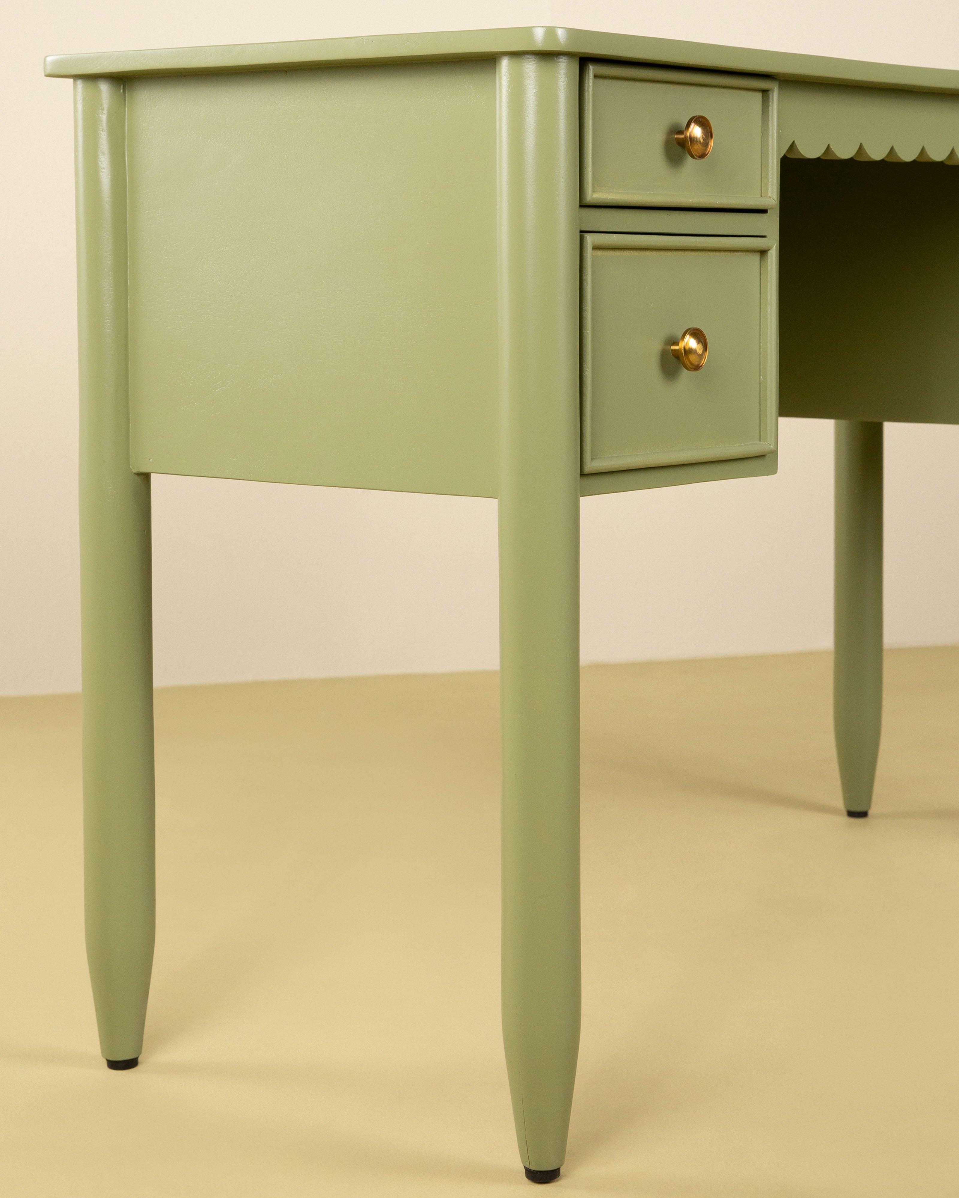 Scarlett Dressing Table -  Sage