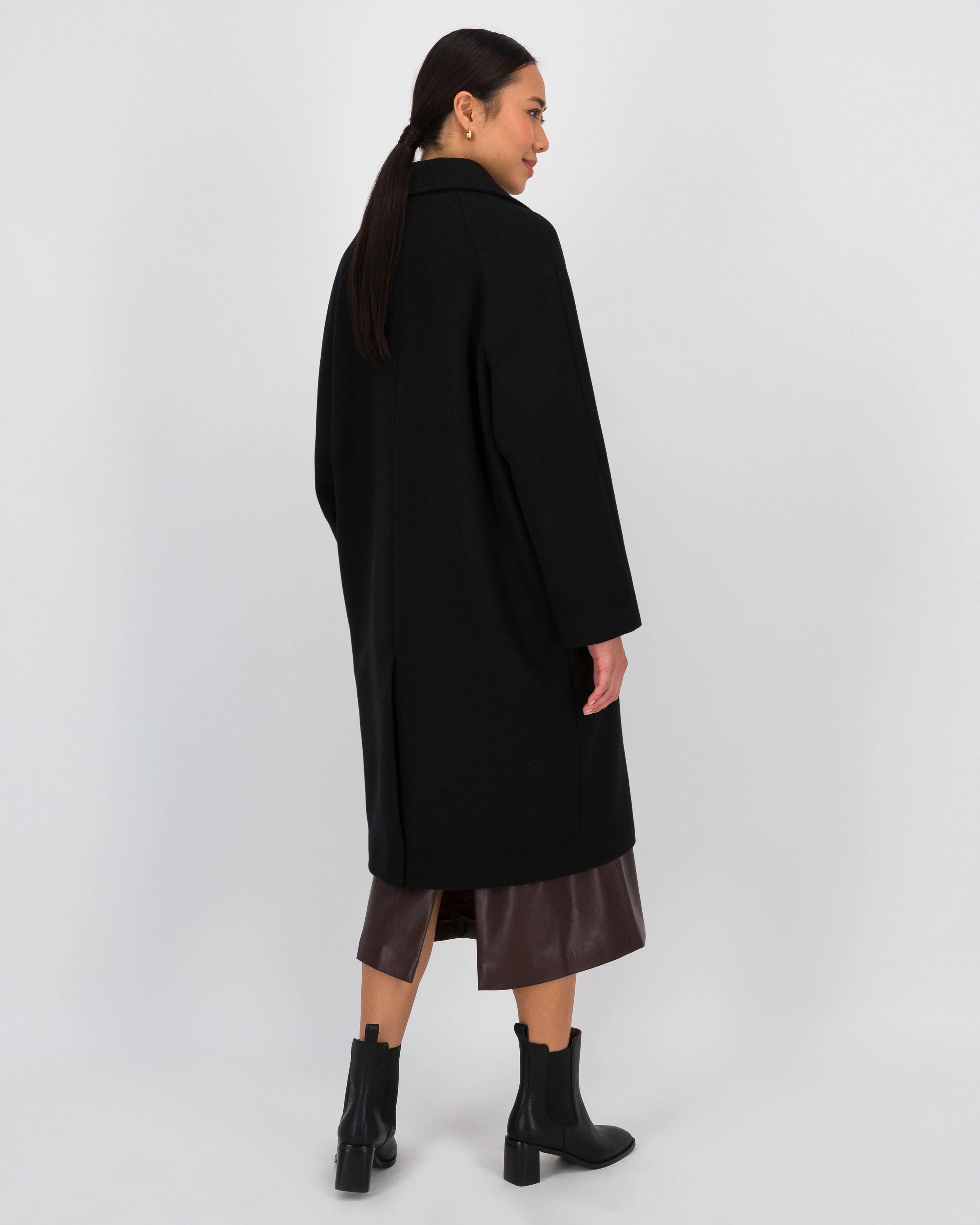 CINOH BOA COCOON COAT ダークブラウン 36 CINOH BOA COCOON COAT