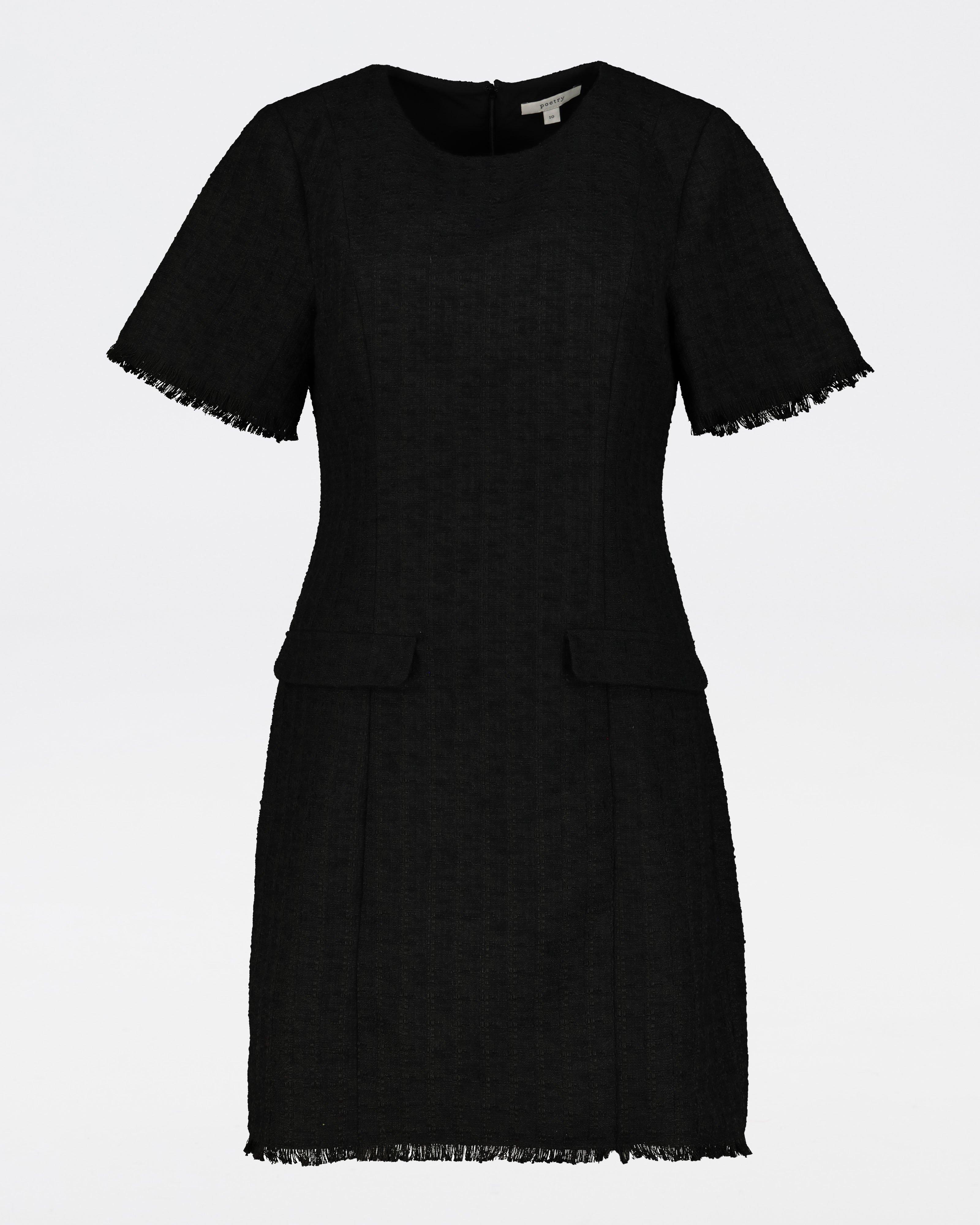 Elissa Short Tweed Dress - Poetry Clothing Store