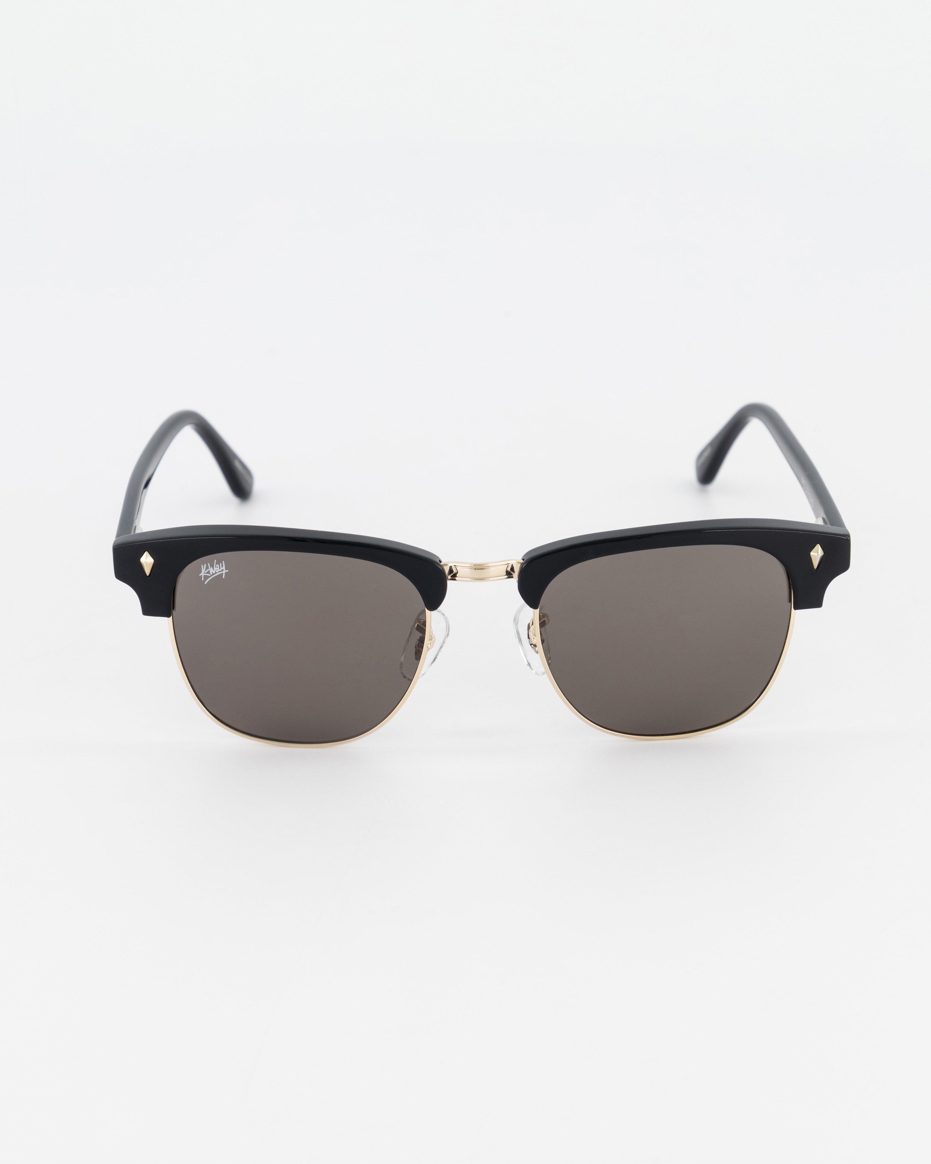 K-Way Chauncy Clubmaster Safari Sunglasses -  Grey