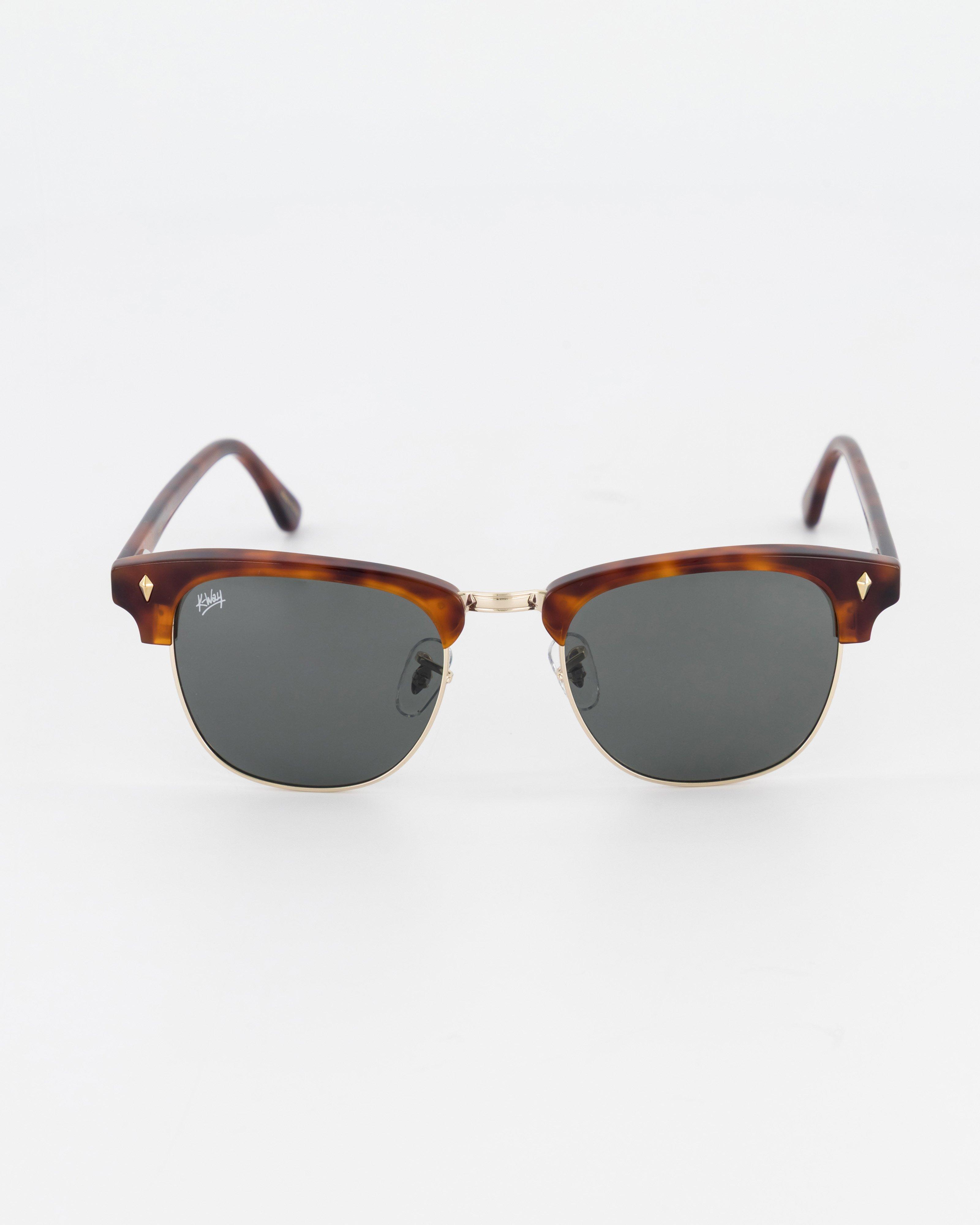 K-Way Chauncy Clubmaster Safari Sunglasses -  Green
