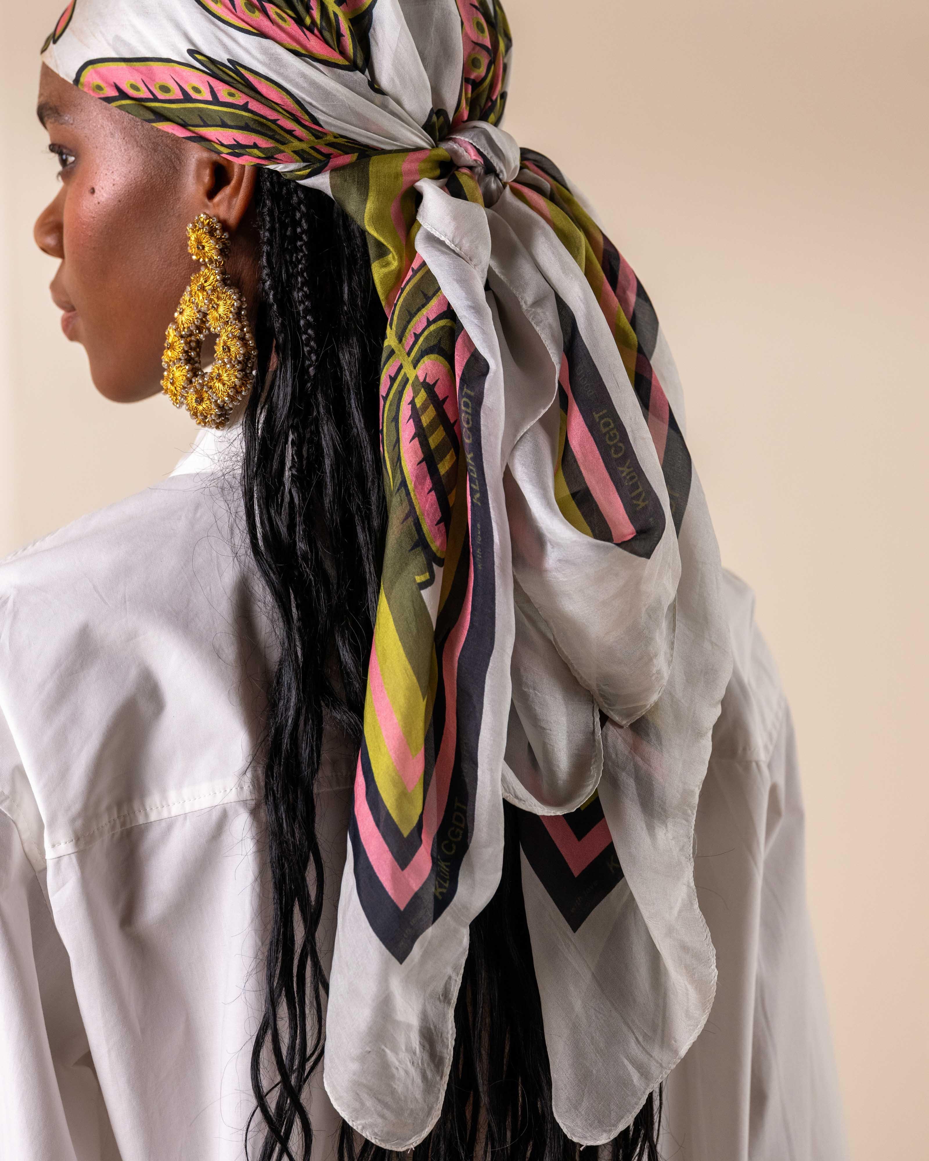 KLûK CGDT x Poetry Silk Scarf -  Assorted