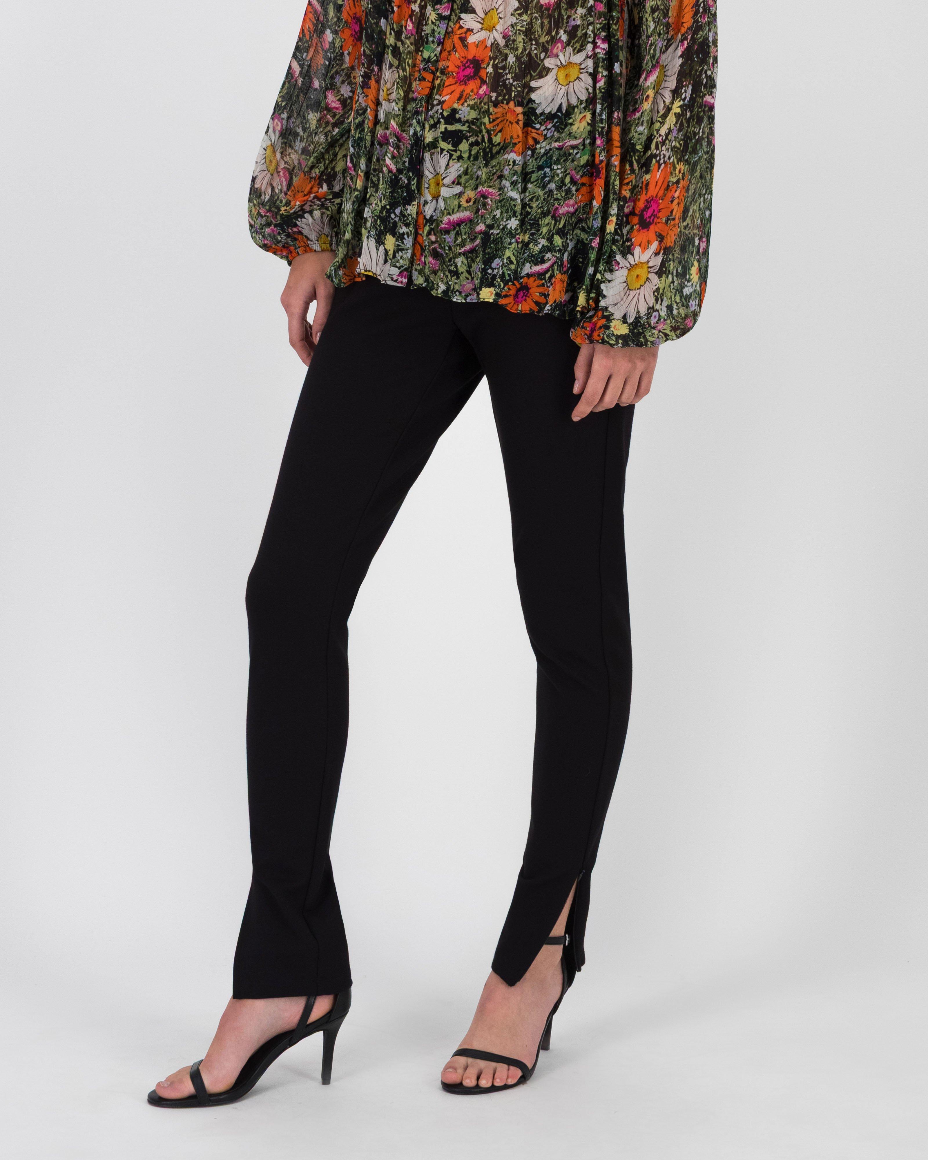 Zani Split Legging -  Black