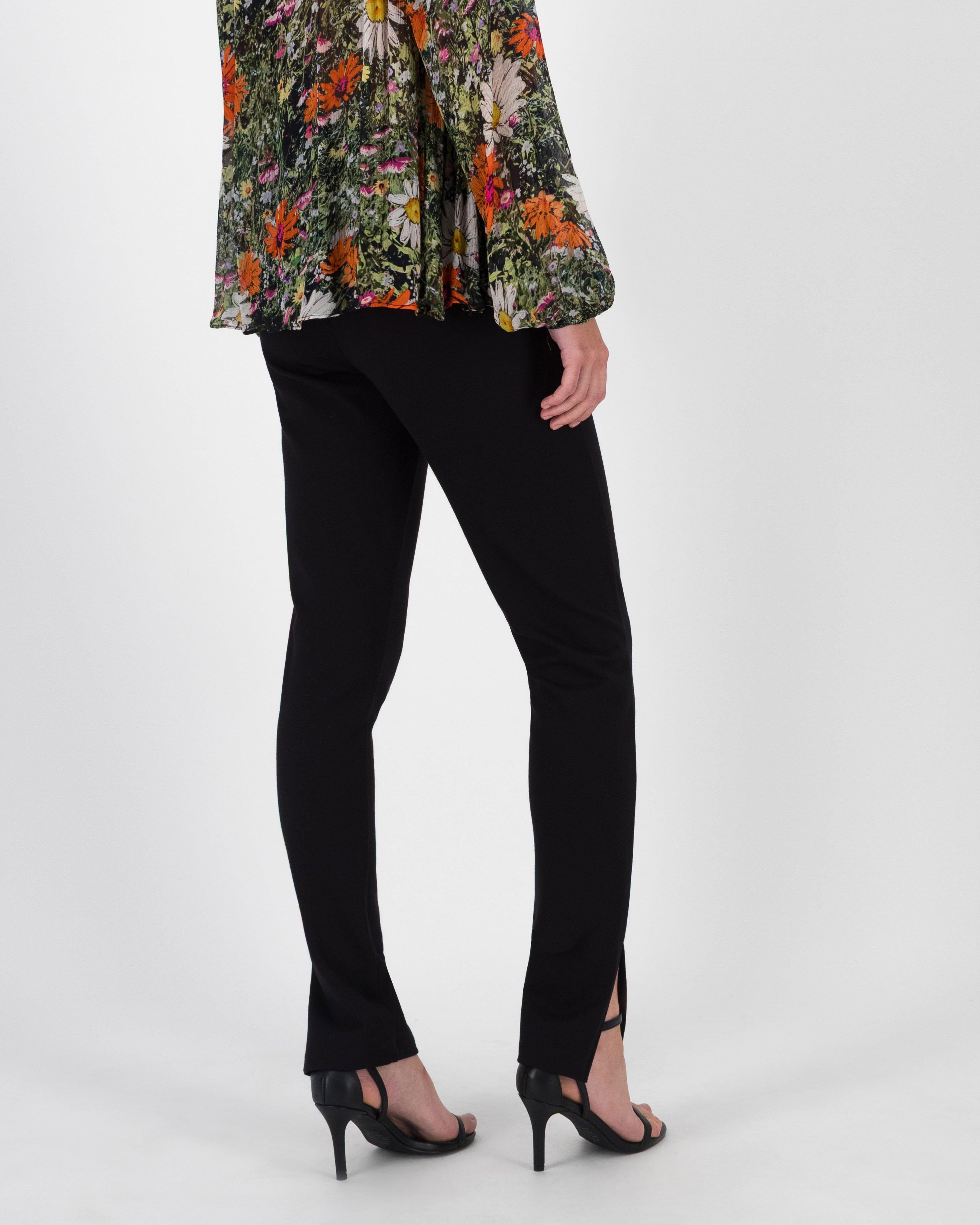 Zani Split Legging -  Black