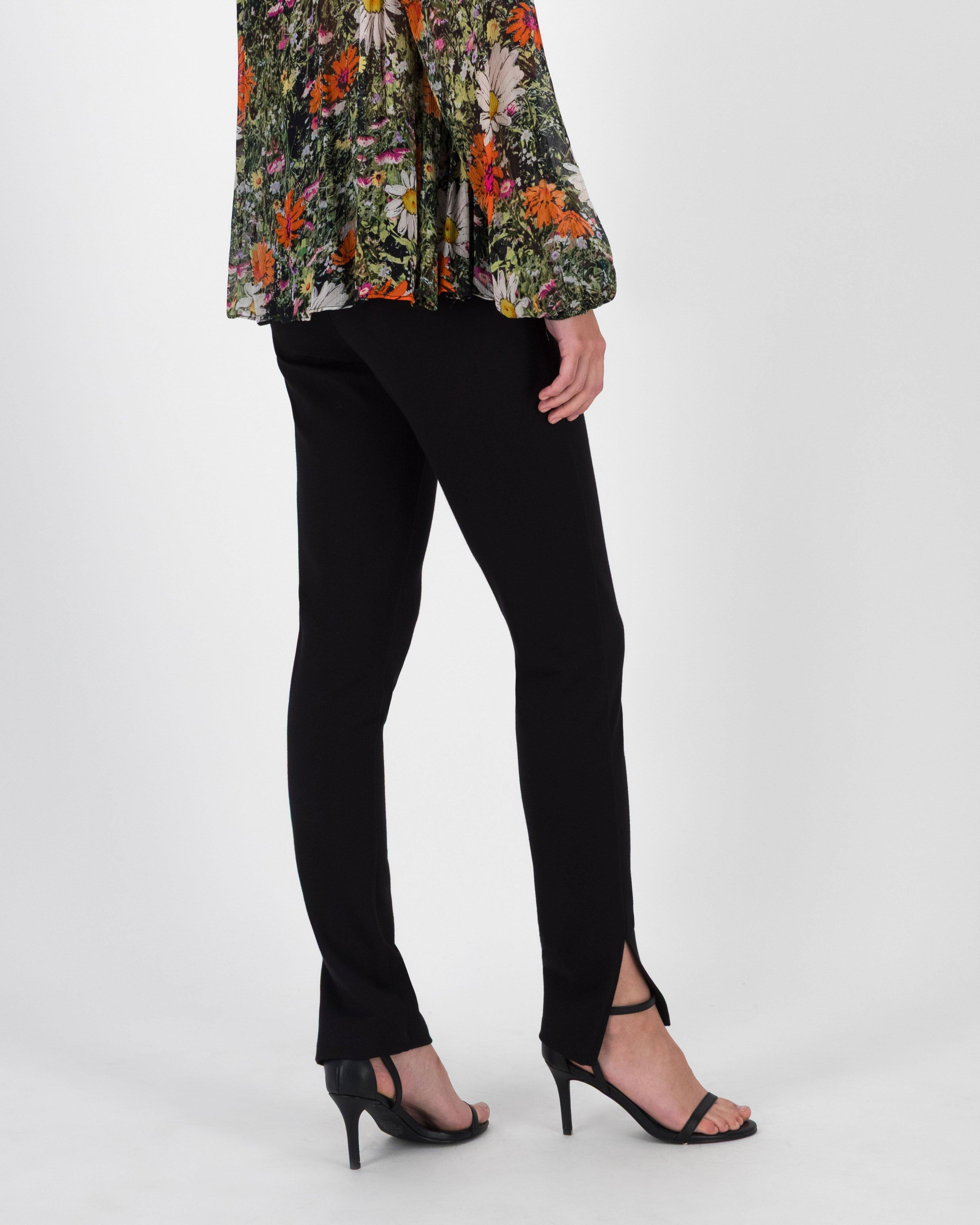 Zani Split Legging -  Black