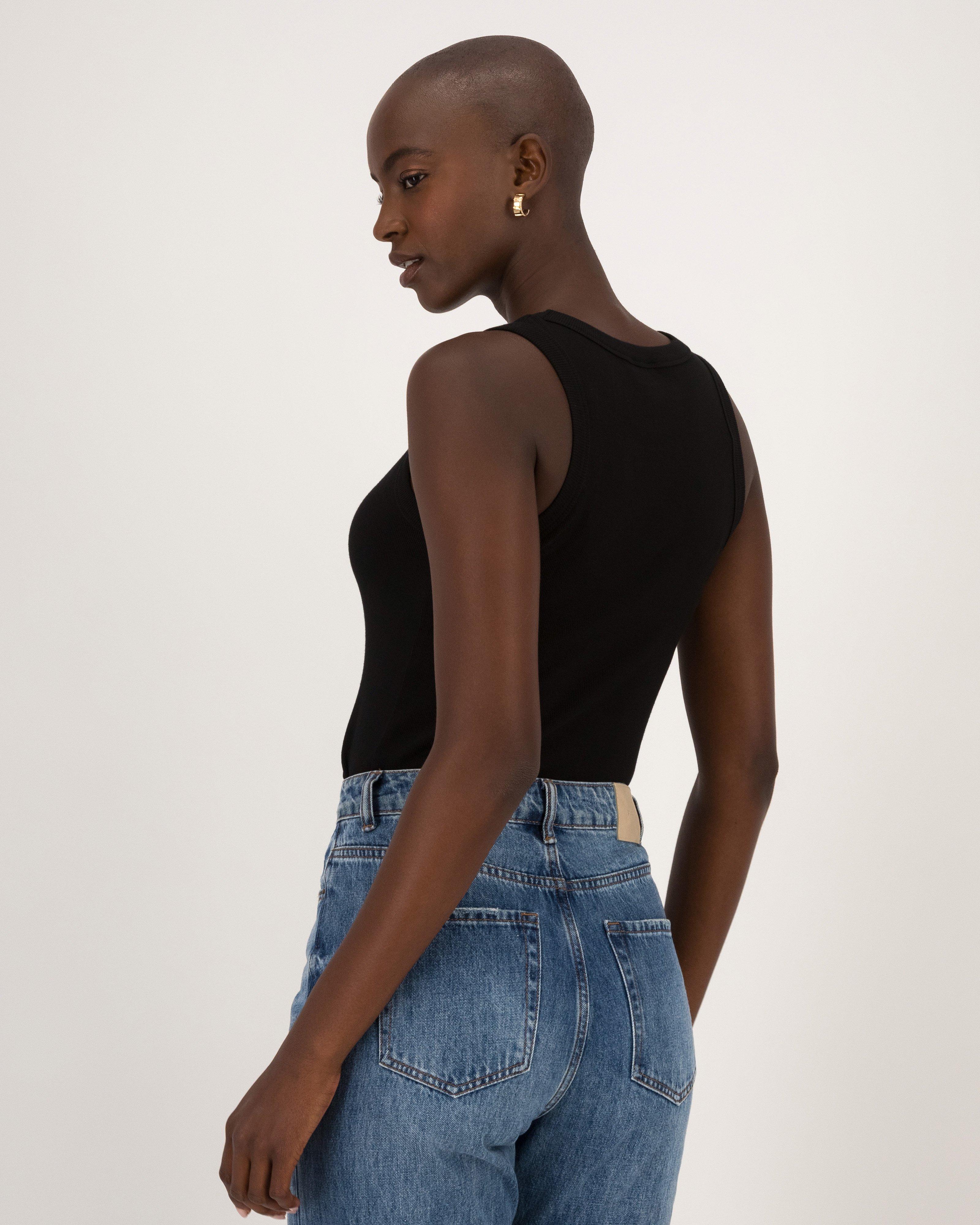Ariella Tank Top -  Black