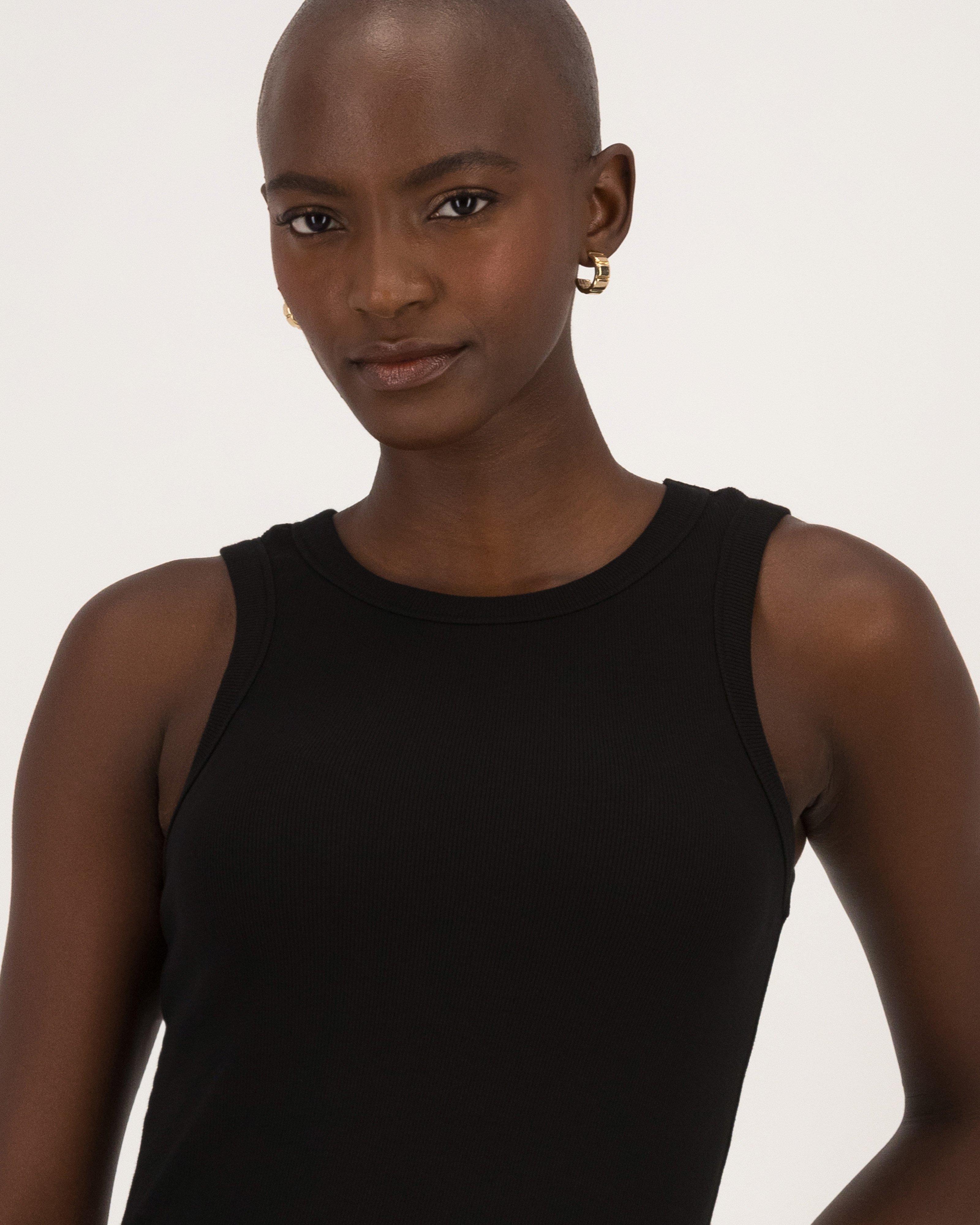 Ariella Tank Top -  Black