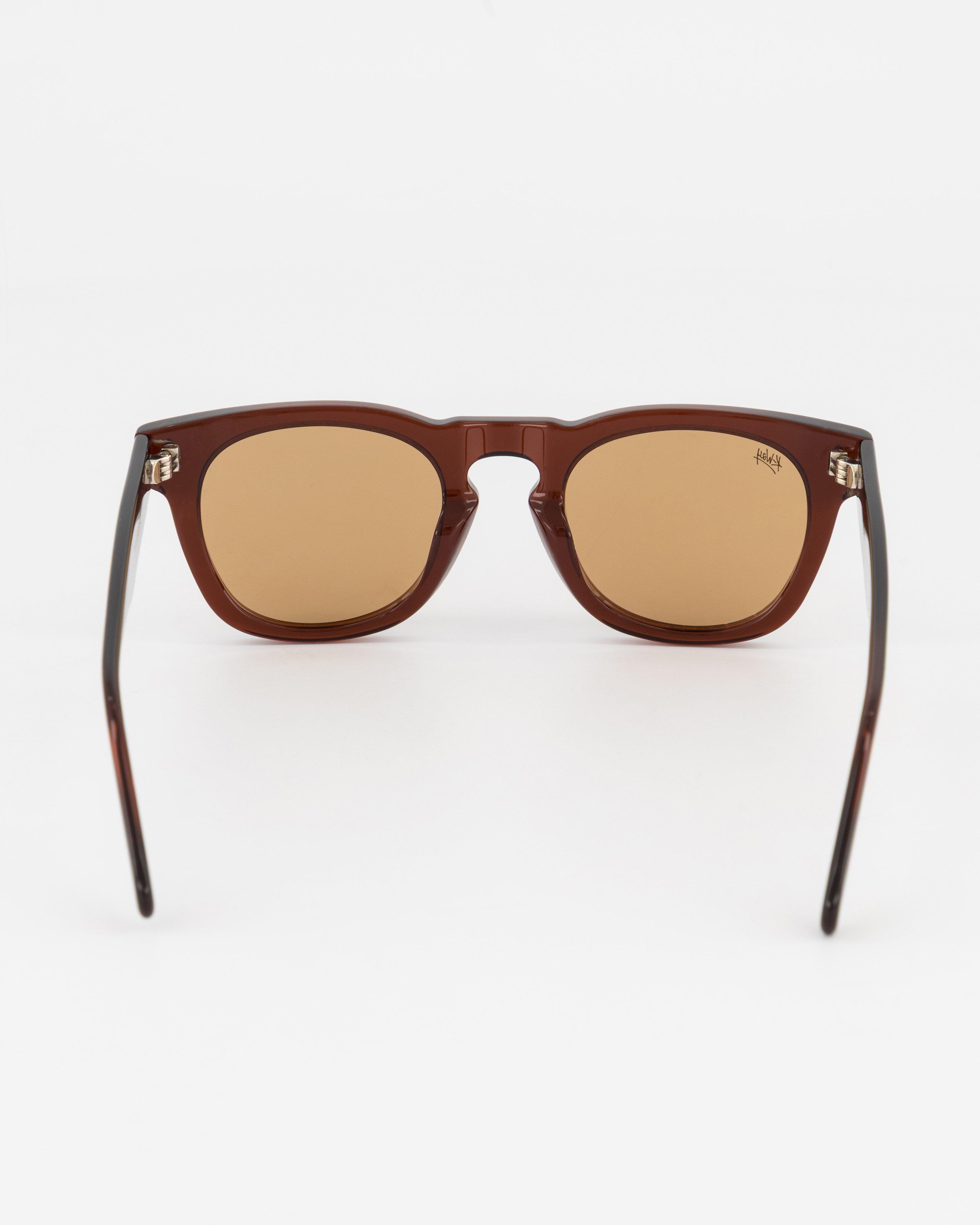 K-Way Spencer Round Frame Safari Sunglasses  -  Brown