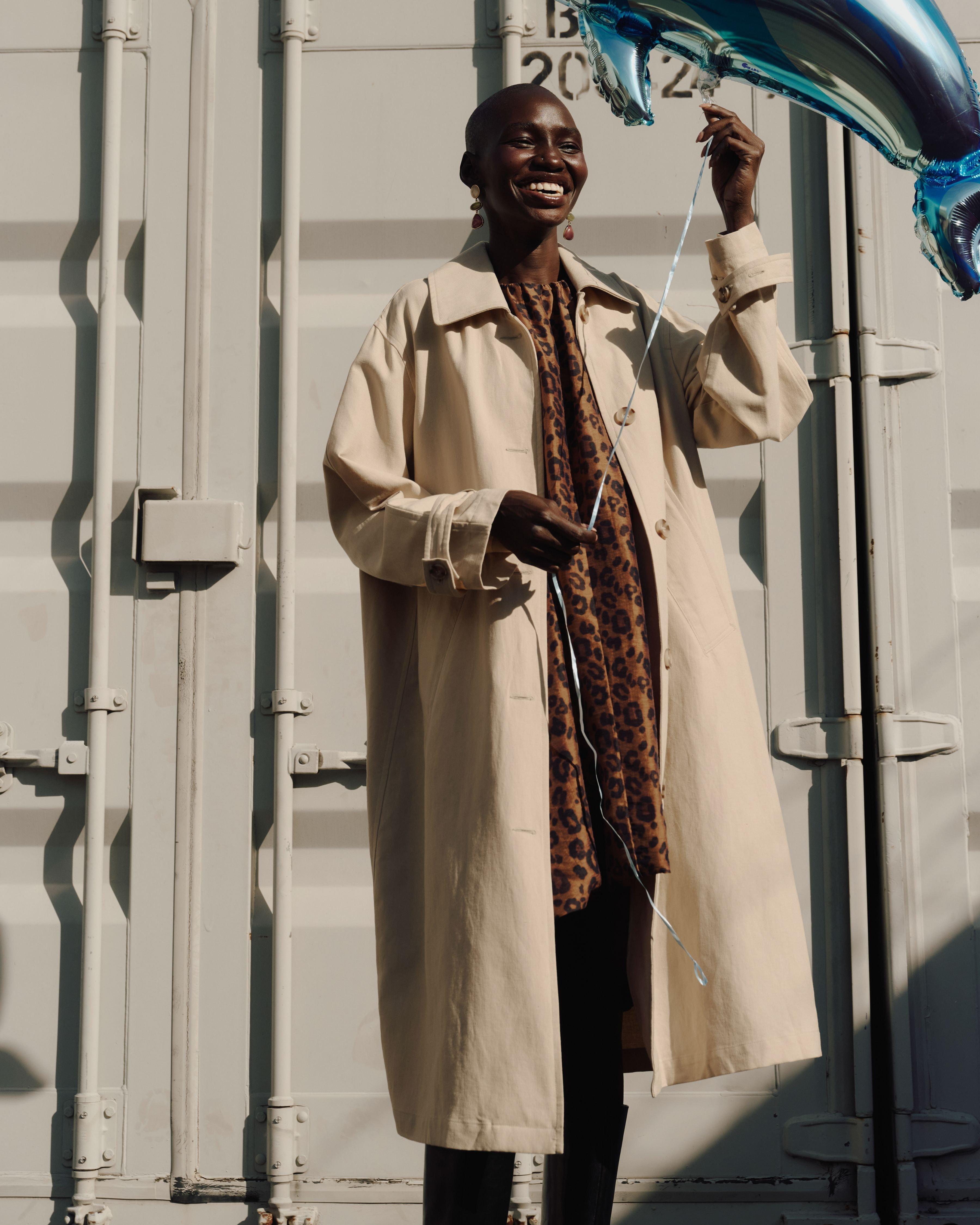 Mea Trench Coat -  Brown