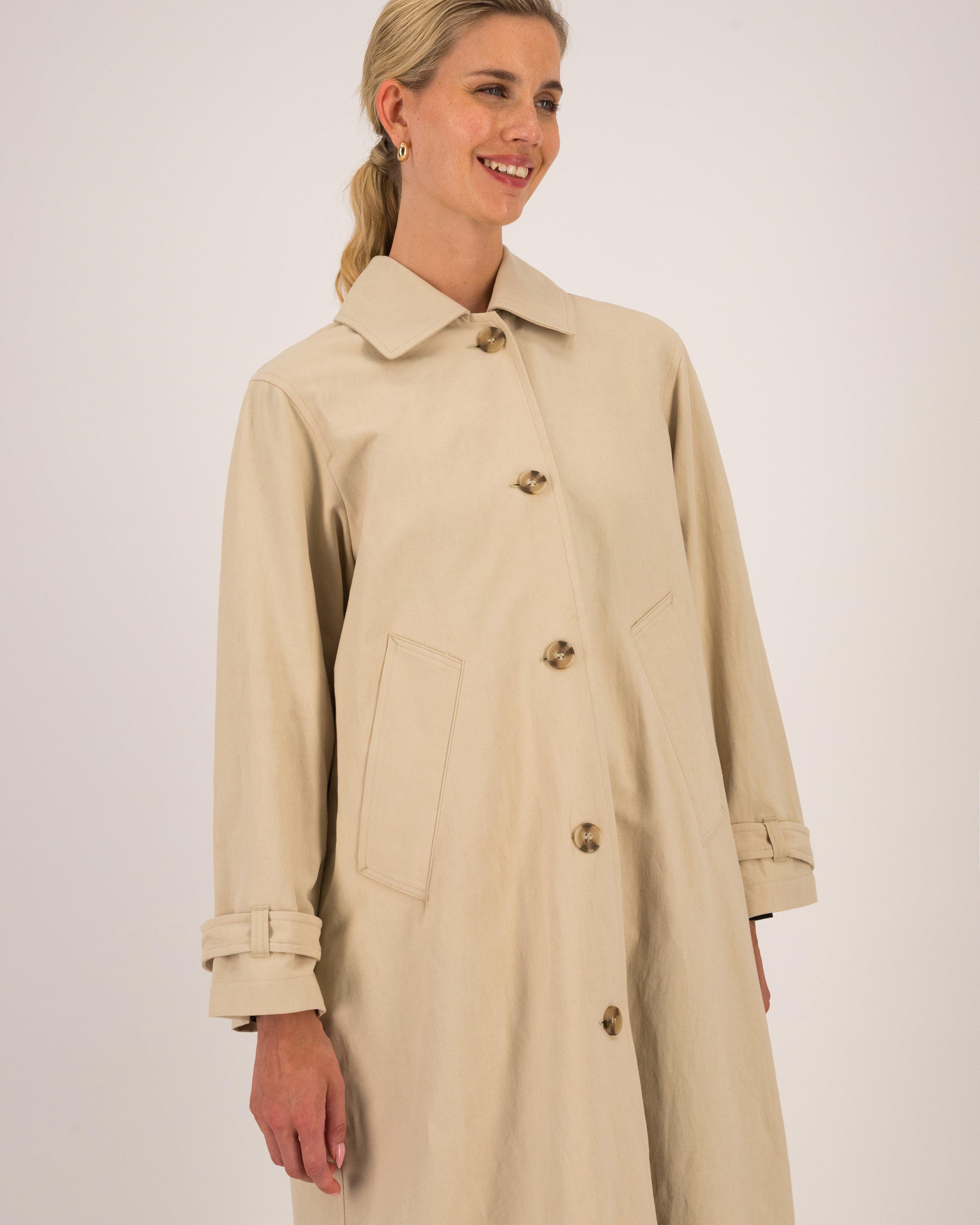 Mea Trench Coat -  Brown