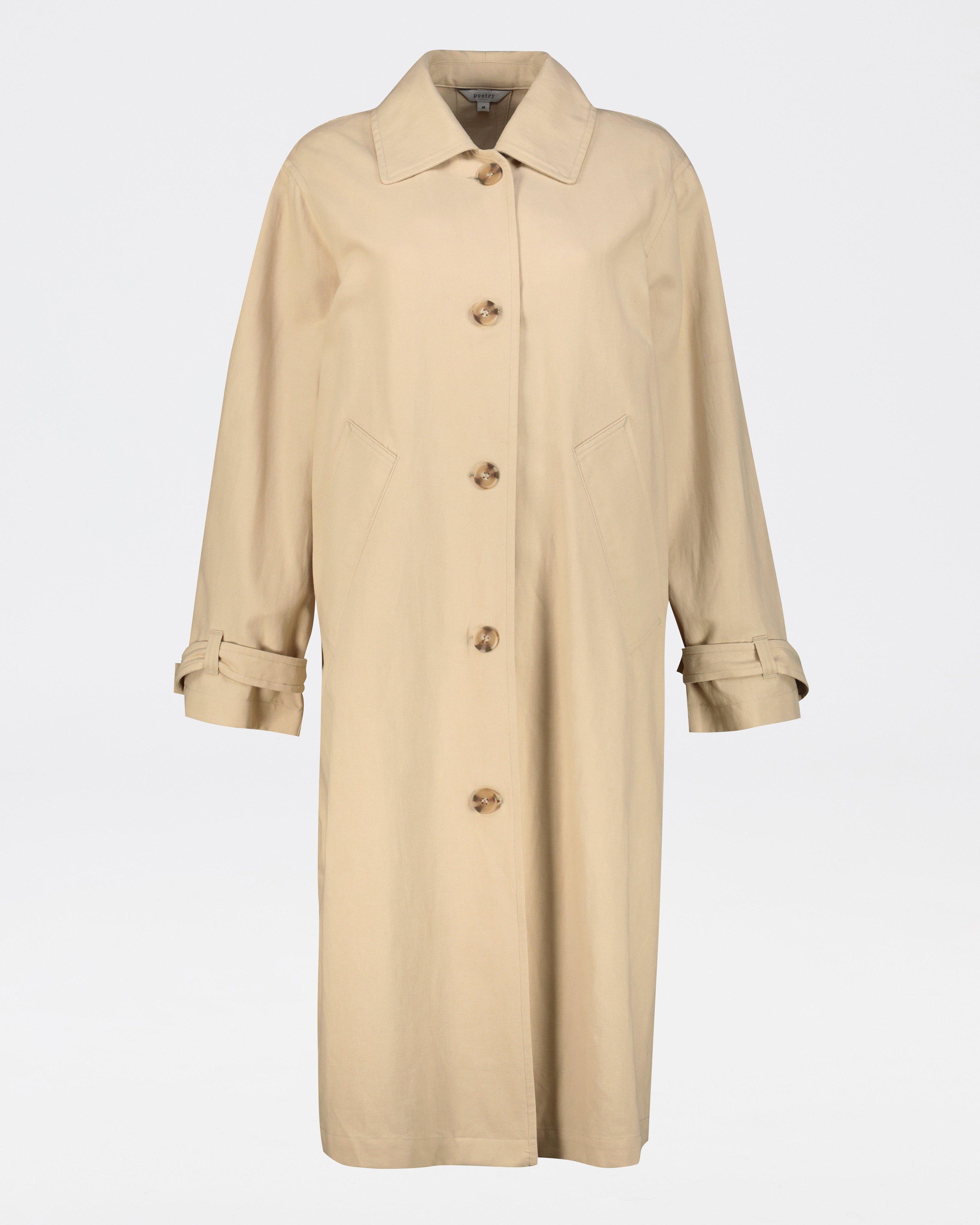 Mea Trench Coat -  Brown