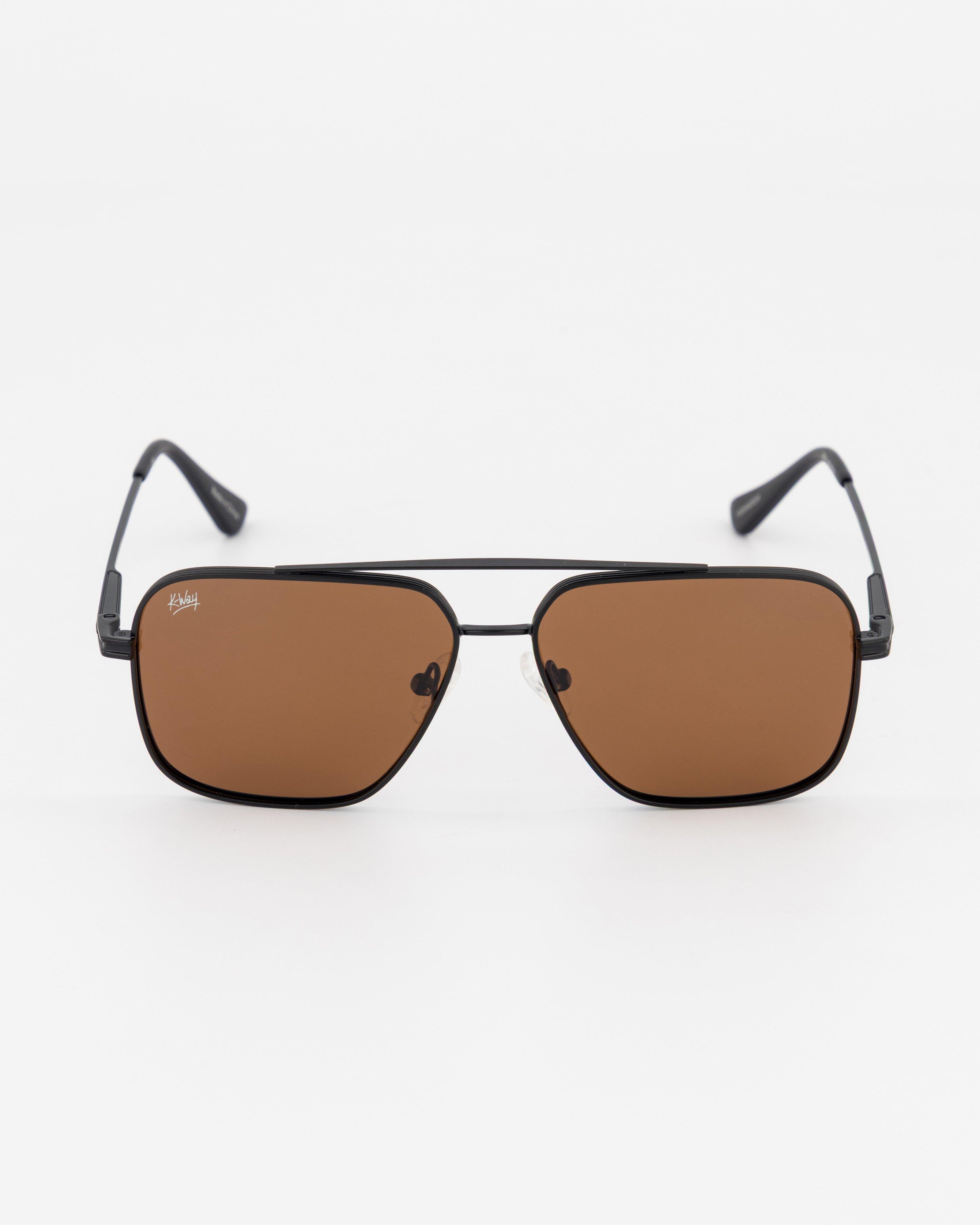 K-Way Magnus Aviator Safari Sunglass -  Brown